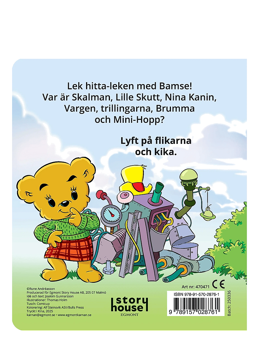 Kärnan - PEKBOK VAR ÄR BAMSES VÄNNER? - babyböcker - multi - 1