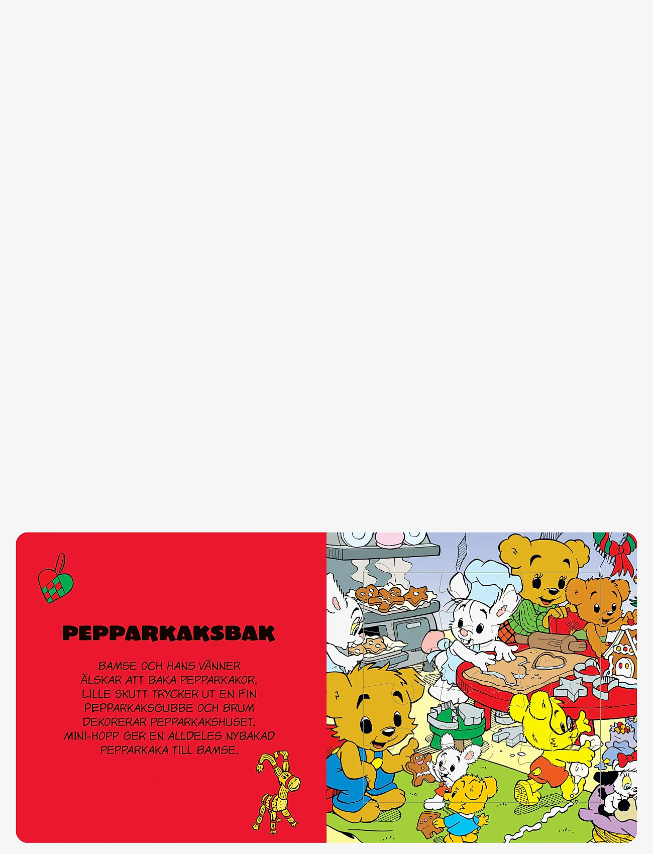 Kärnan - BAMSE PUSSELBOK - klassiska pussel - yellow - 2