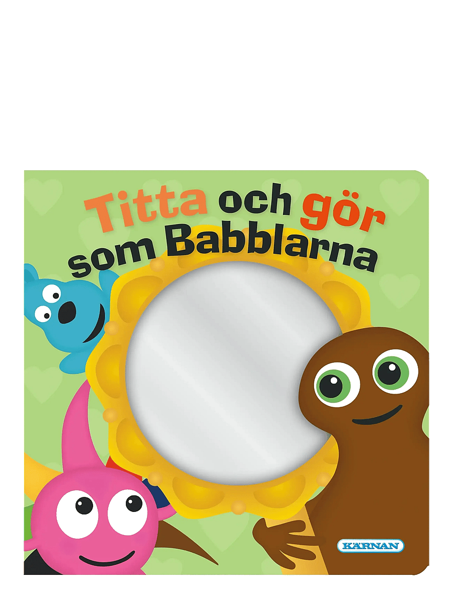 Kärnan - BABBLARNA SPEGELBOK - babyböcker - green - 0