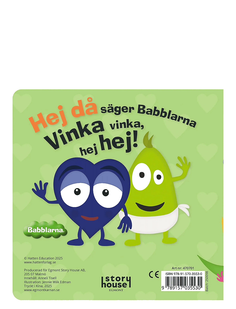 Kärnan - BABBLARNA SPEGELBOK - babyböcker - green - 1