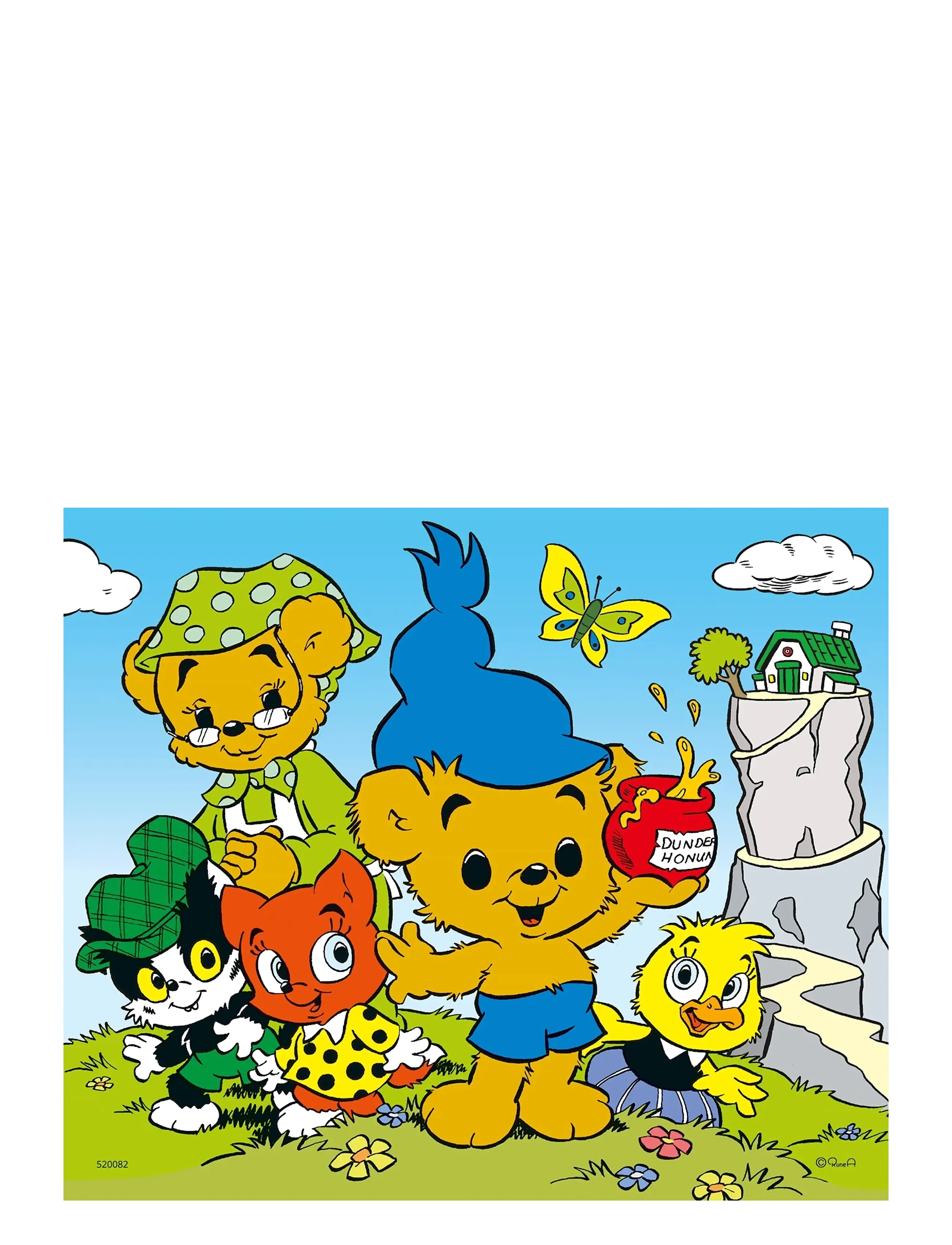 Kärnan - TRÄPUSSEL 9 BITAR NÄR BAMSE VAR LITEN - träpussel - multi - 2