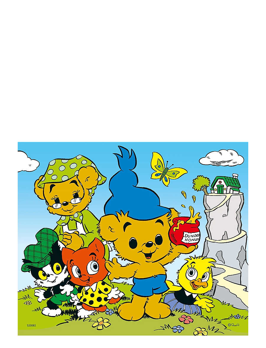 Kärnan - TRÄPUSSEL 9 BITAR NÄR BAMSE VAR LITEN - träpussel - multi - 2