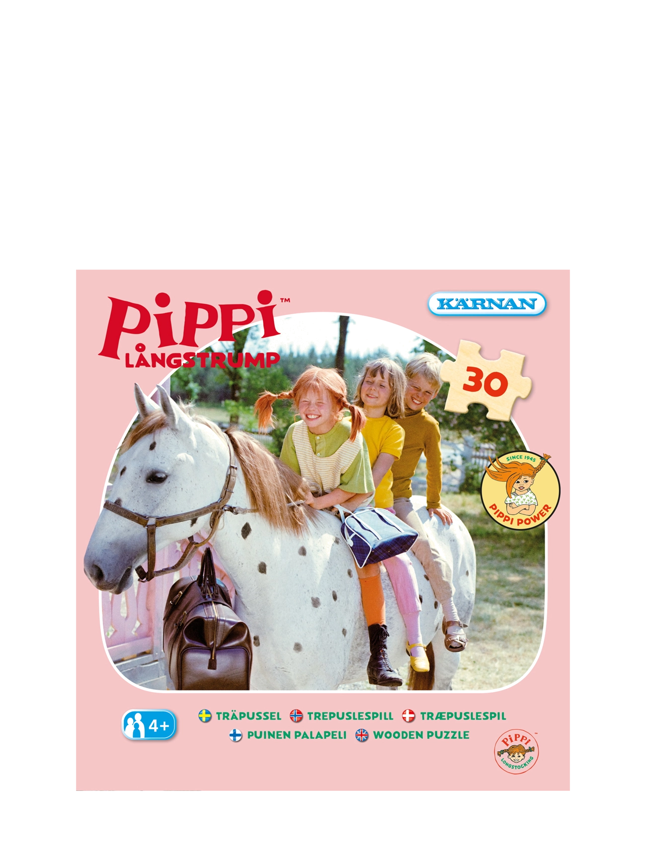 Kärnan - ASKPUSSEL 30 BIT PIPPI LÅNGSTRUMP - pussel - multi - 1