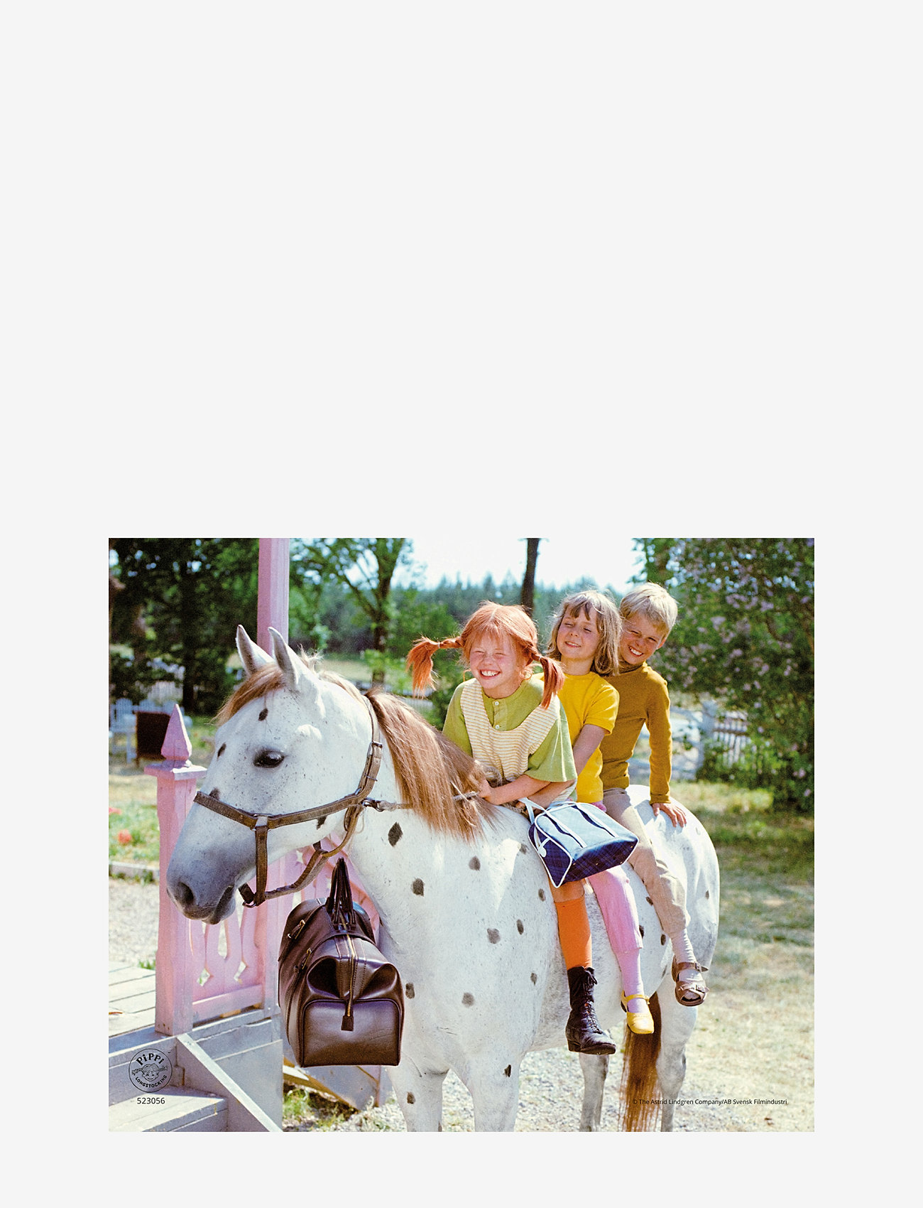 Kärnan - ASKPUSSEL 30 BIT PIPPI LÅNGSTRUMP - träpussel - multi - 2