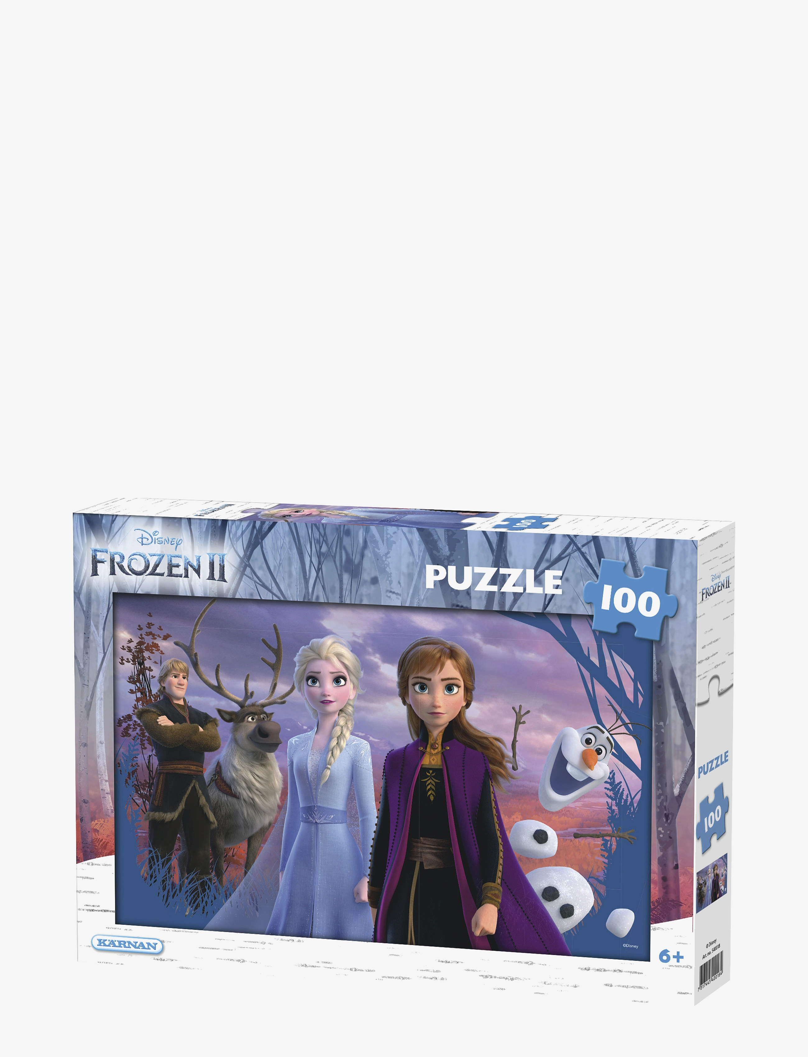 Kärnan - Pussel Disney Frozen II 100 bitar - blue - 1