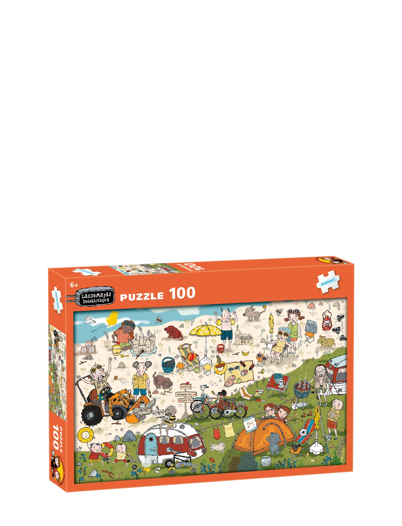 Kärnan PUSSEL 100 BITAR LASSEMAJA - Leksaker - MULTI / multi