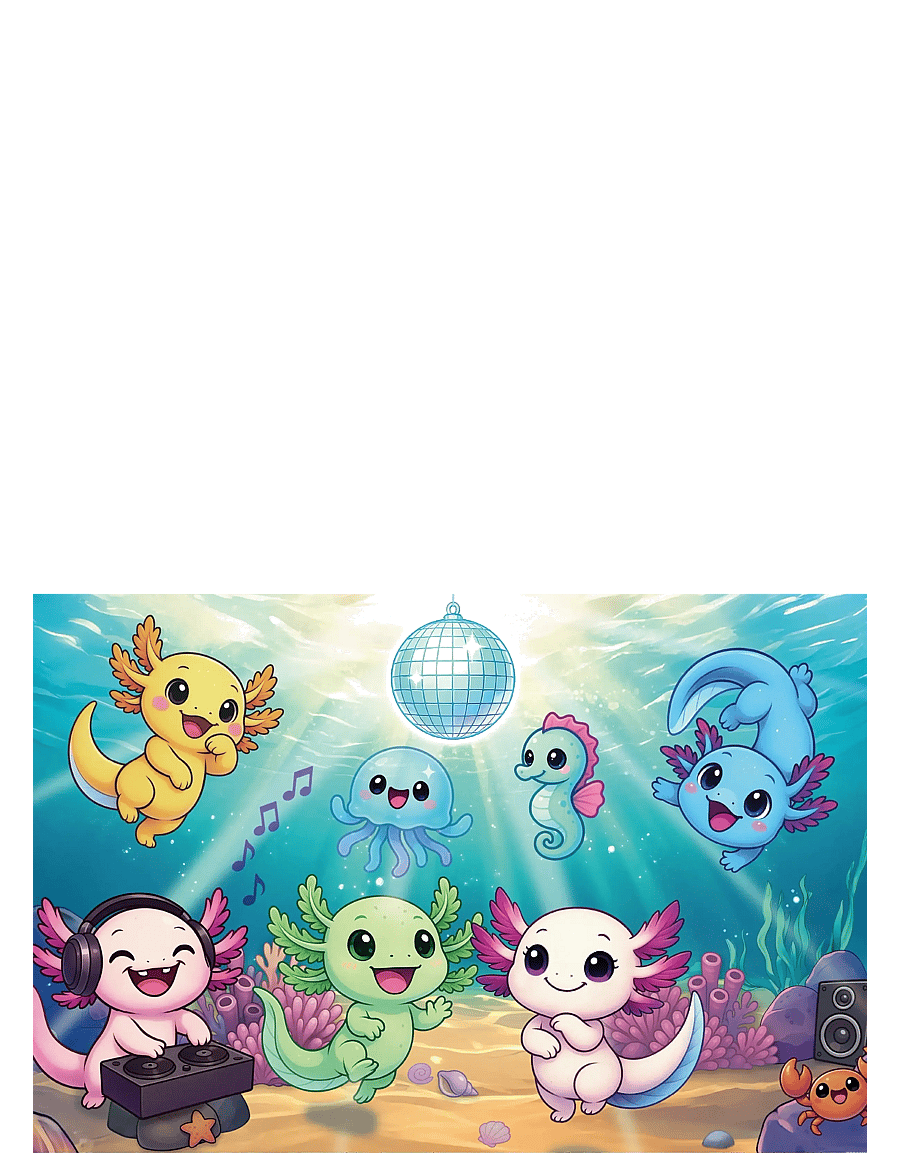 Kärnan - PAPPUSSEL KÄRNAN 100 BITAR AXOLOTL - klassiska pussel - yellow - 2
