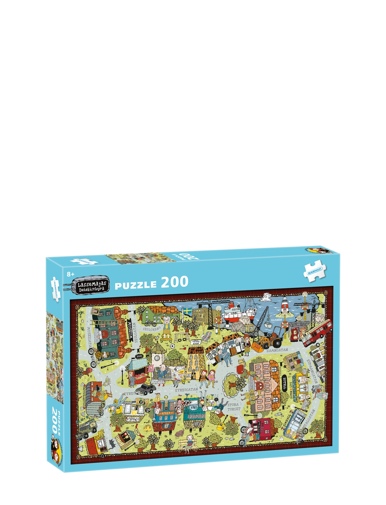 Kärnan PUSSEL 200 BITAR LASSEMAJA VALLEBY - Leksaker - MULTI / multi