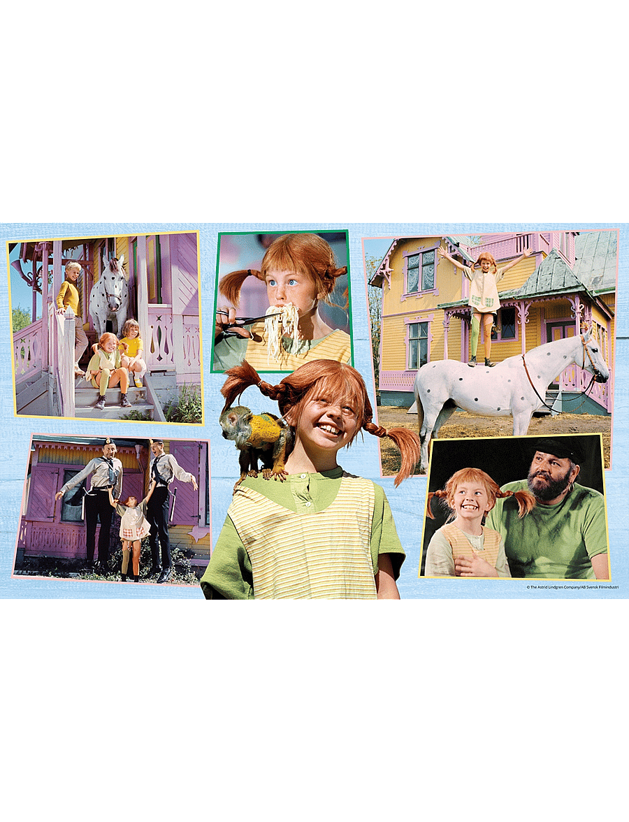 Kärnan - PAPPUSSEL KÄRNAN 200 BITAR PIPPI LÅNGSTRUMP - klassiska pussel - multi - 2