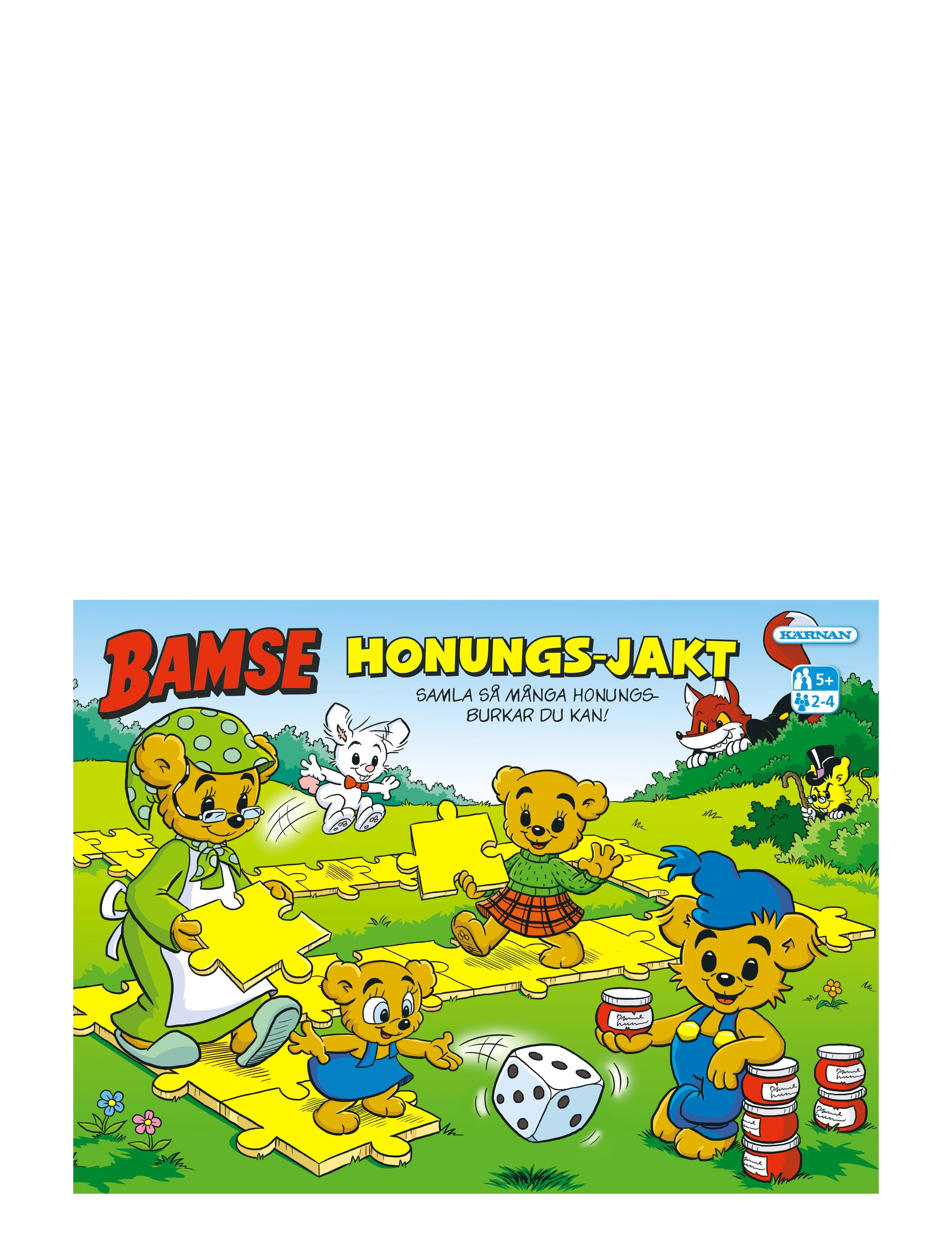Kärnan SPEL BAMSE HONUNGSJAKT - 4 for 3 - GREEN / multi