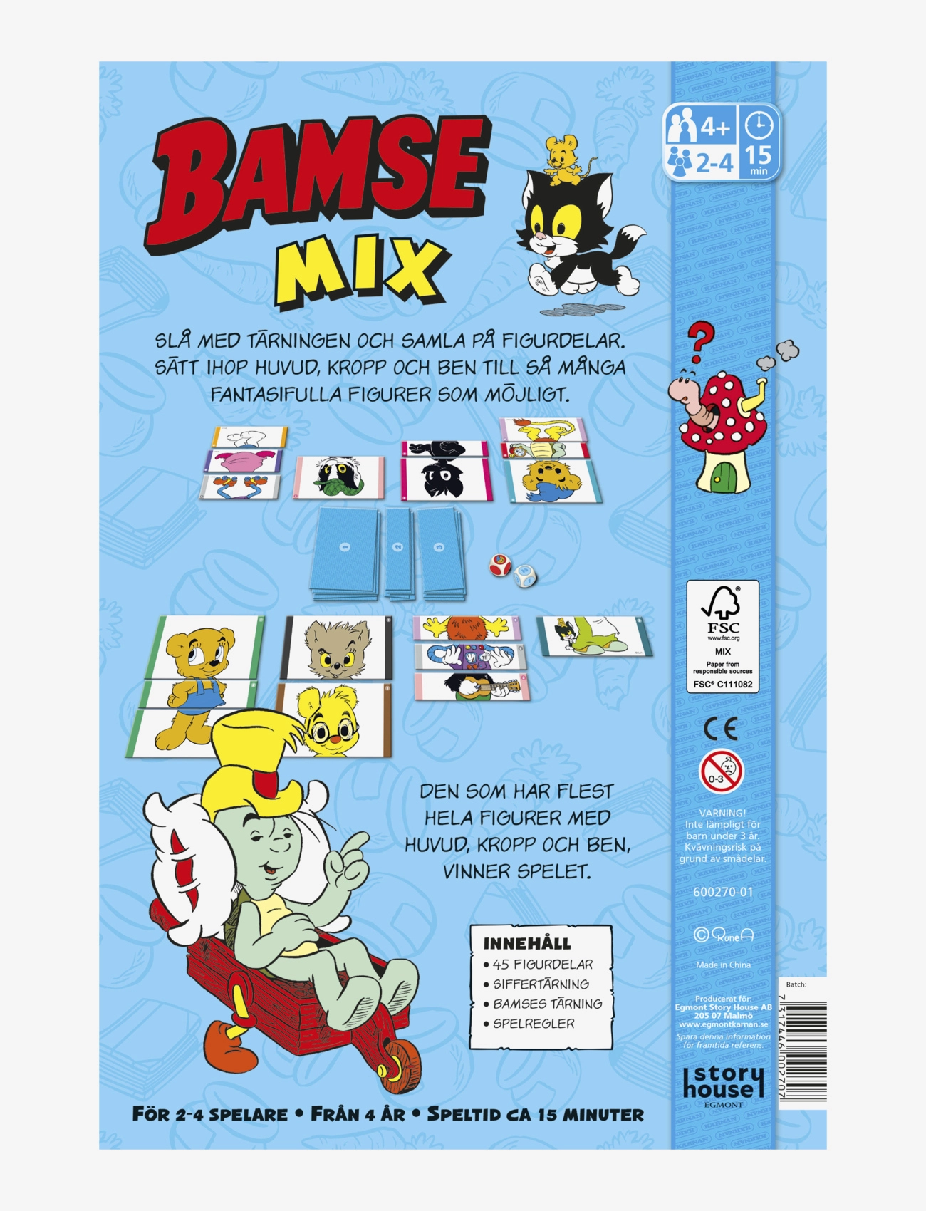 Kärnan - Bamse Mix - blue - 2