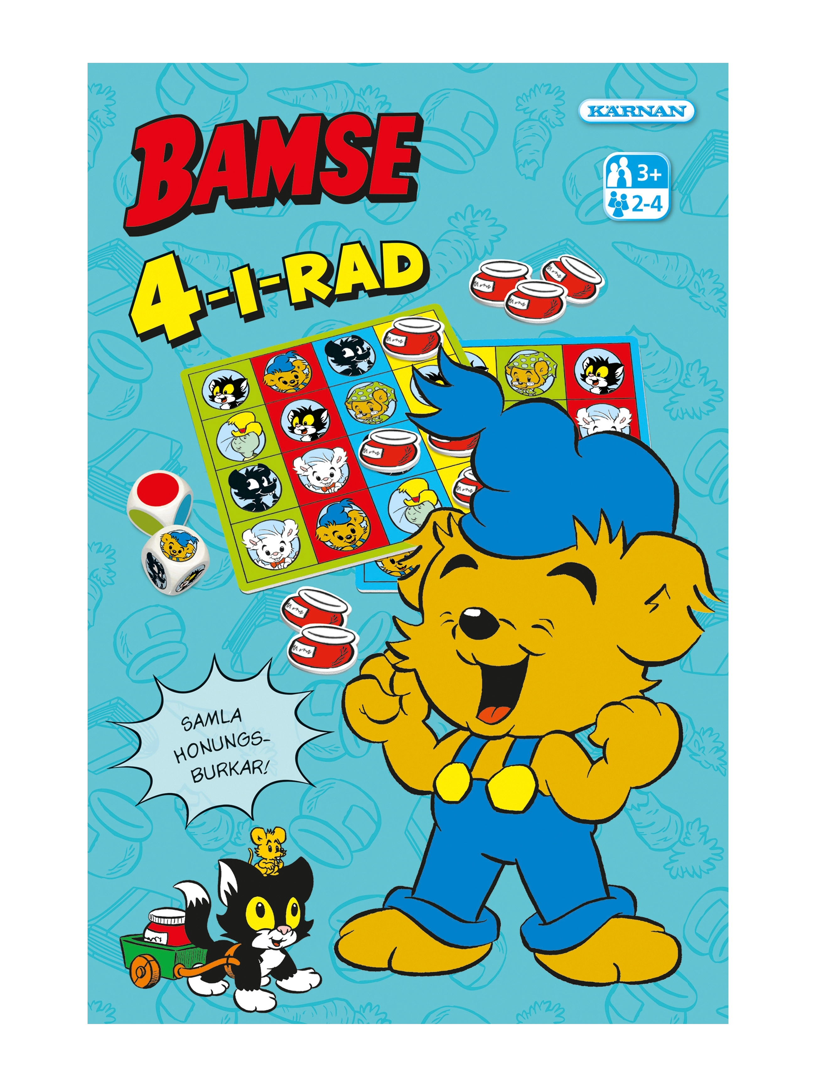 Kärnan - Bamse 4 i rad - blue - 0