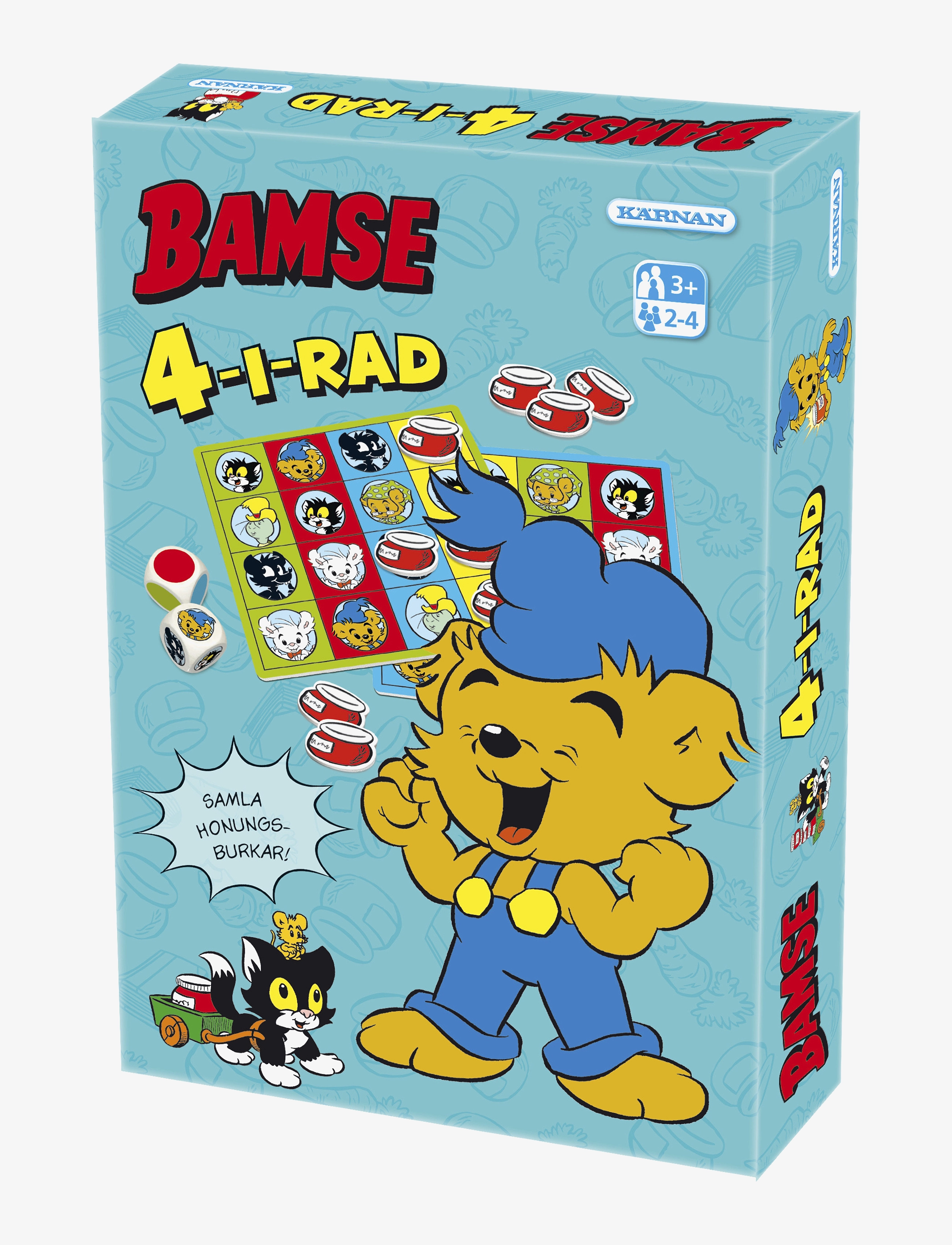 Kärnan - Bamse 4 i rad - blue - 1