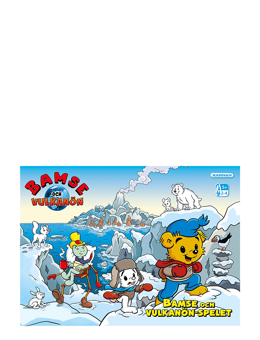 Kärnan - Spel Bamse och Vulkanön - blue - 0