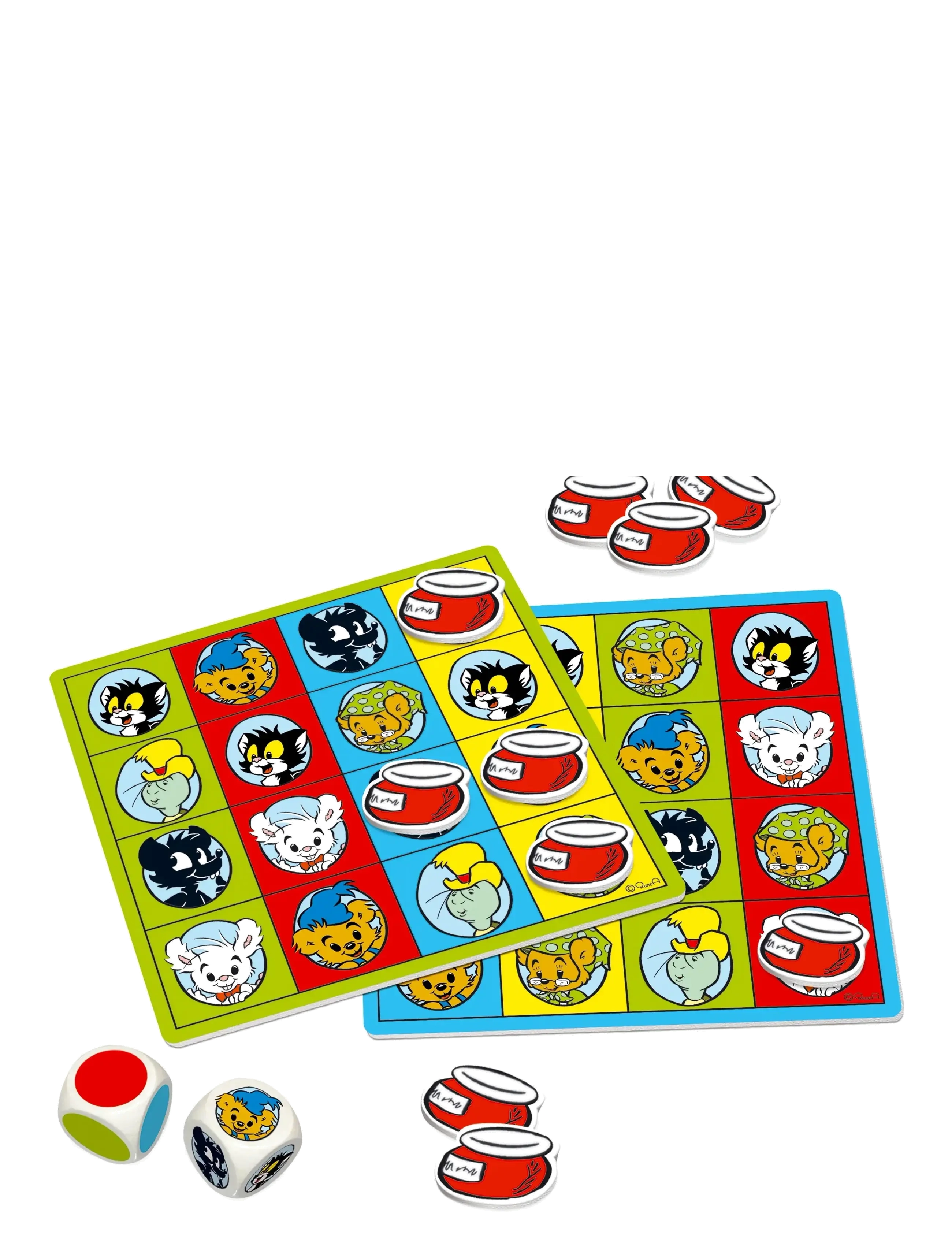 Kärnan - BARNSPEL BAMSE 4 I RAD - brädspel - blue - 3