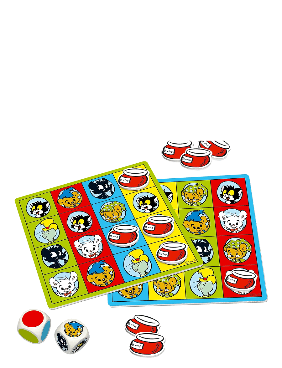 Kärnan - BARNSPEL BAMSE 4 I RAD - brädspel - blue - 3