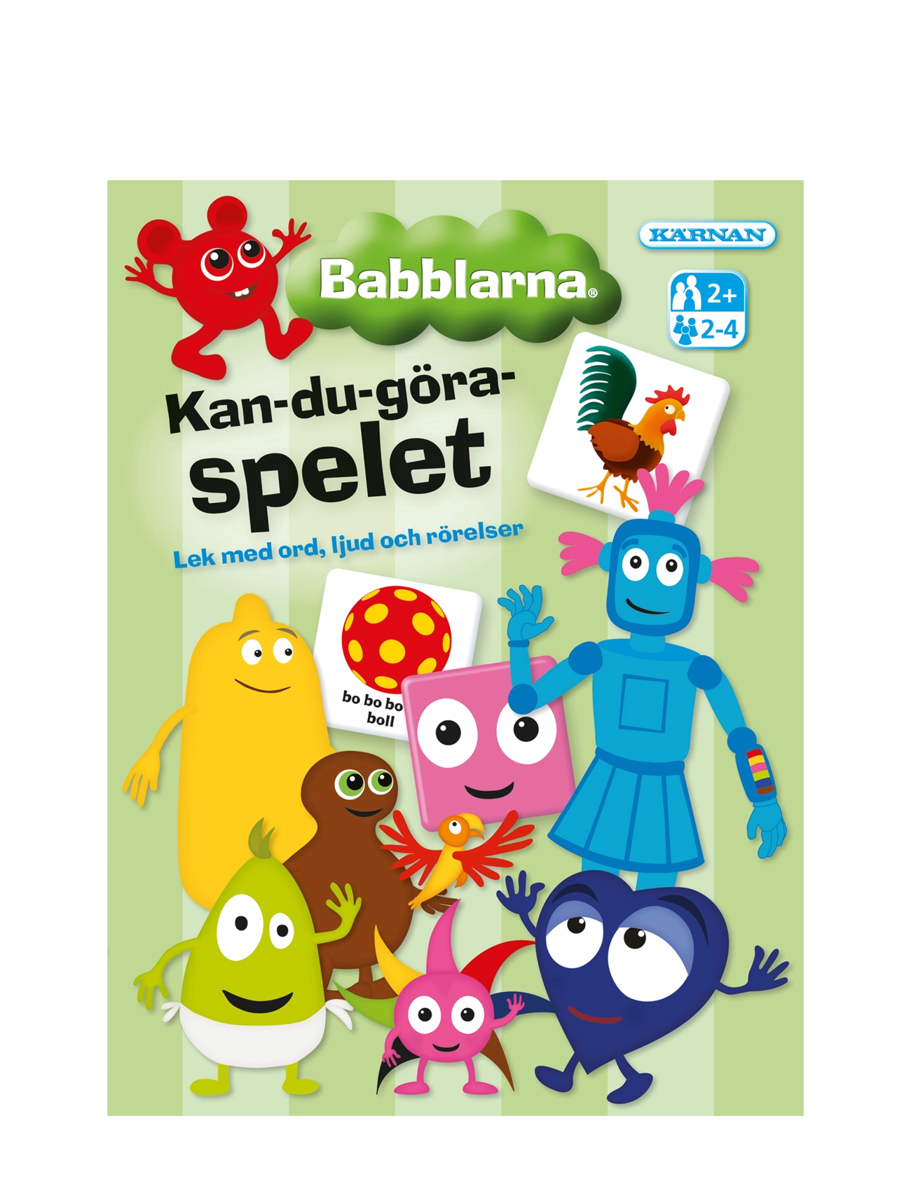 Kärnan SPEL BABBLARNA KAN DU GÖRA-SPELET - Spel - MULTI / multi