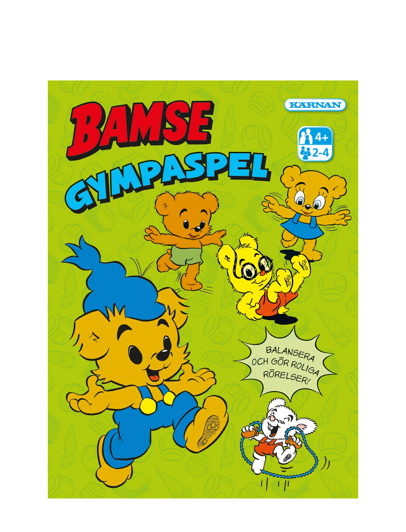 Kärnan SPEL BAMSE GYMPASPEL - 4 for 3 - MULTI / multi