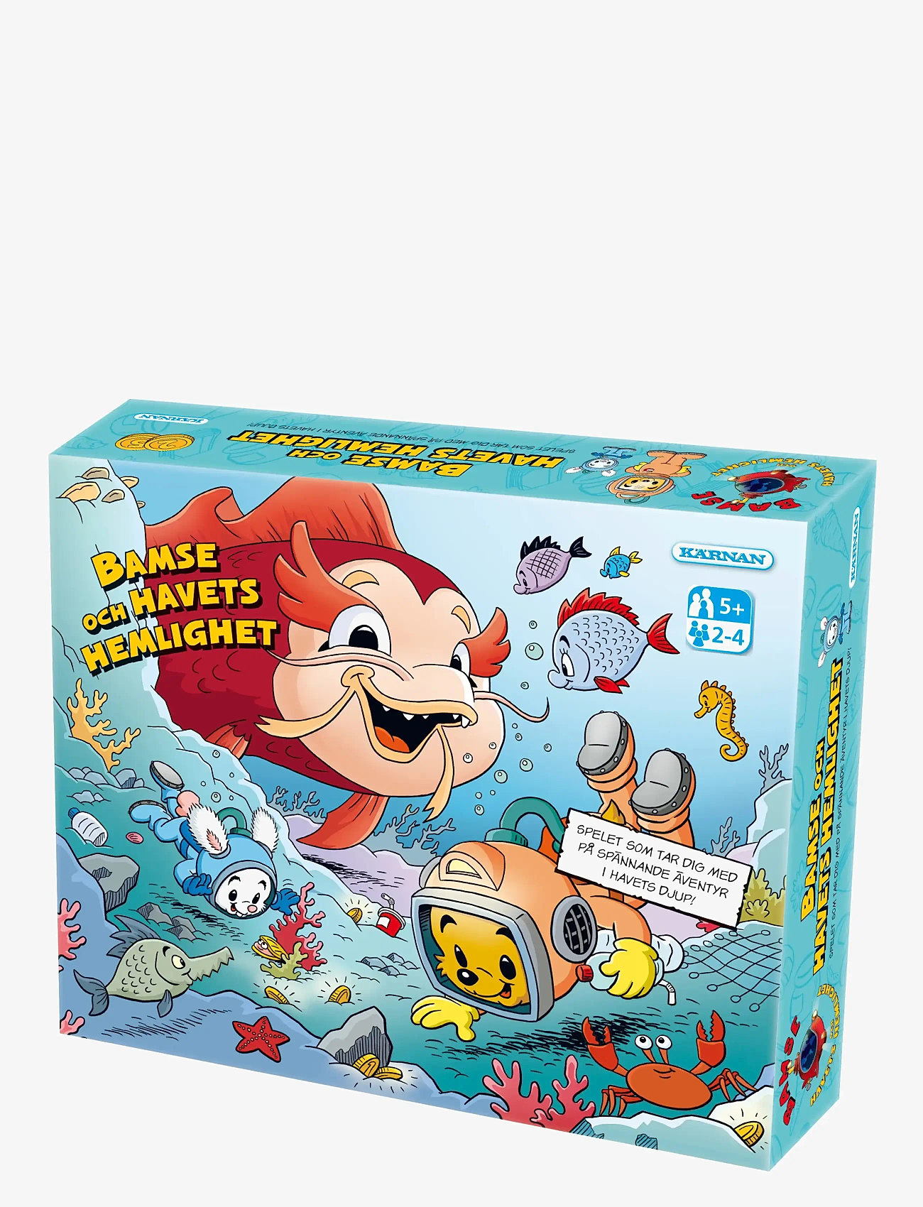 Kärnan - BARNSPEL BAMSE HAVETS HEMLIGHET - brädspel - blue - 1