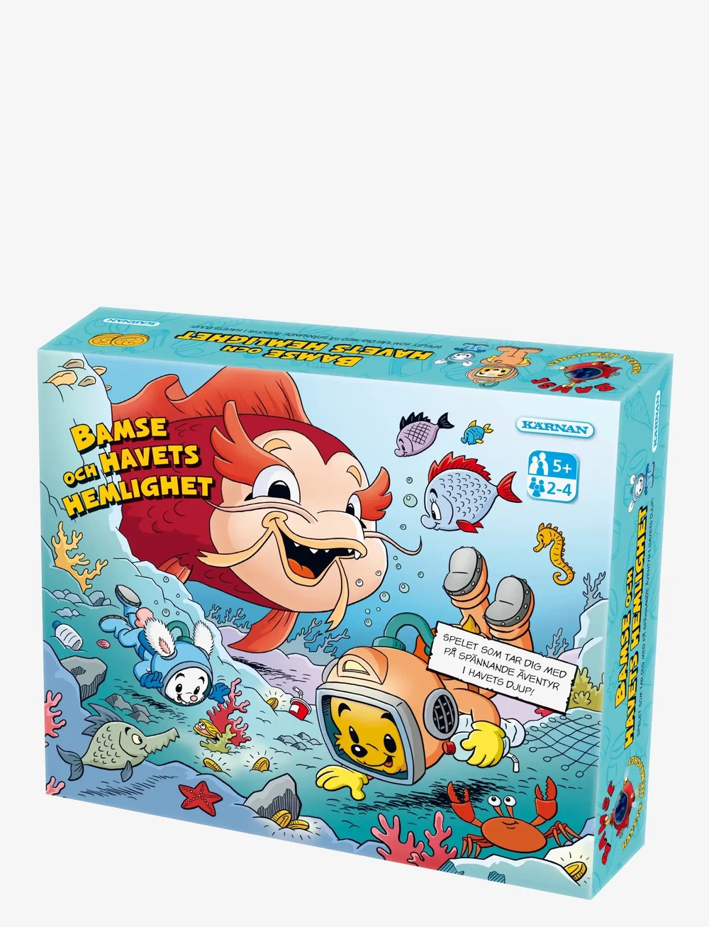 Kärnan - BARNSPEL BAMSE HAVETS HEMLIGHET - brädspel - blue - 1