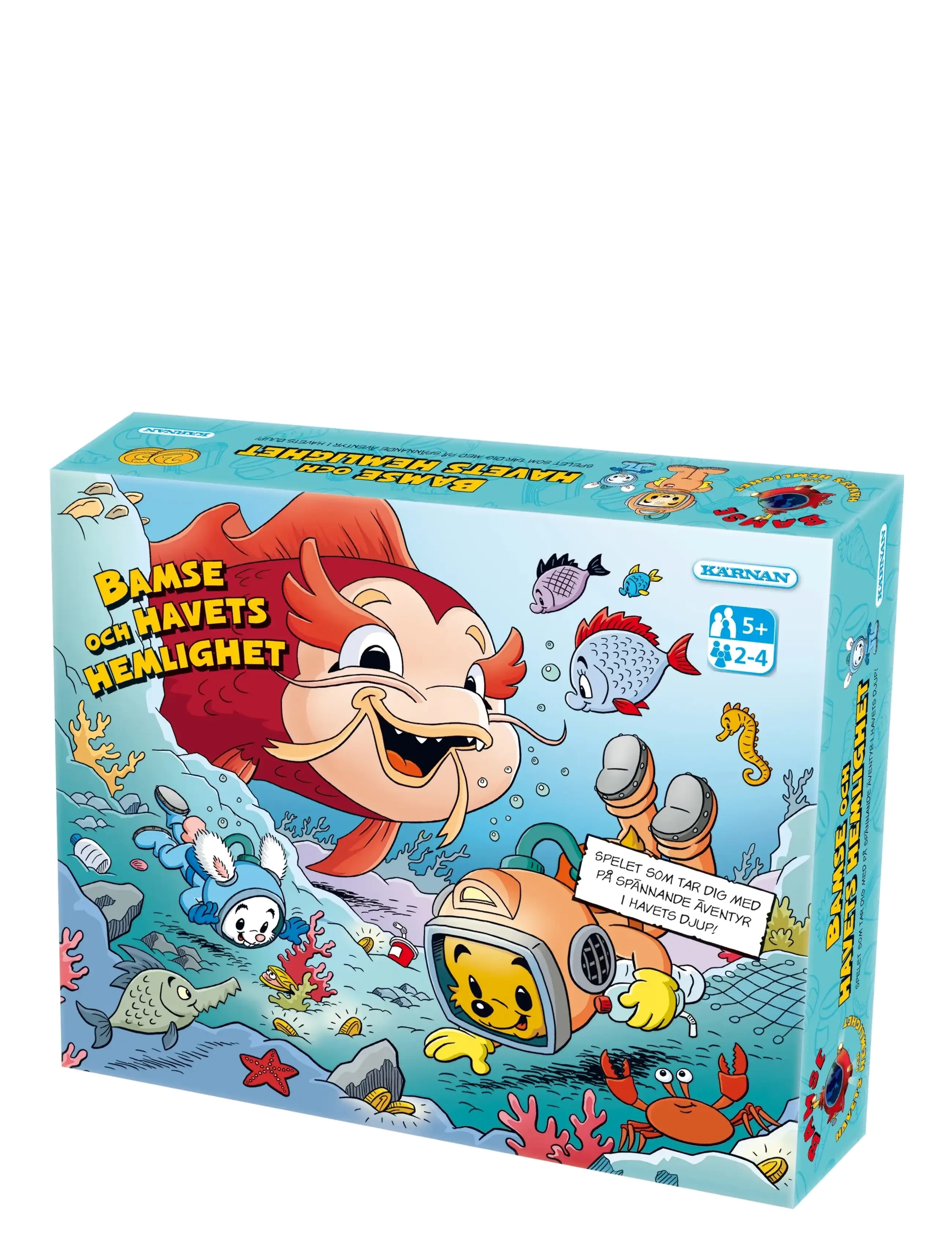 Kärnan - BARNSPEL BAMSE HAVETS HEMLIGHET - brädspel - blue - 1