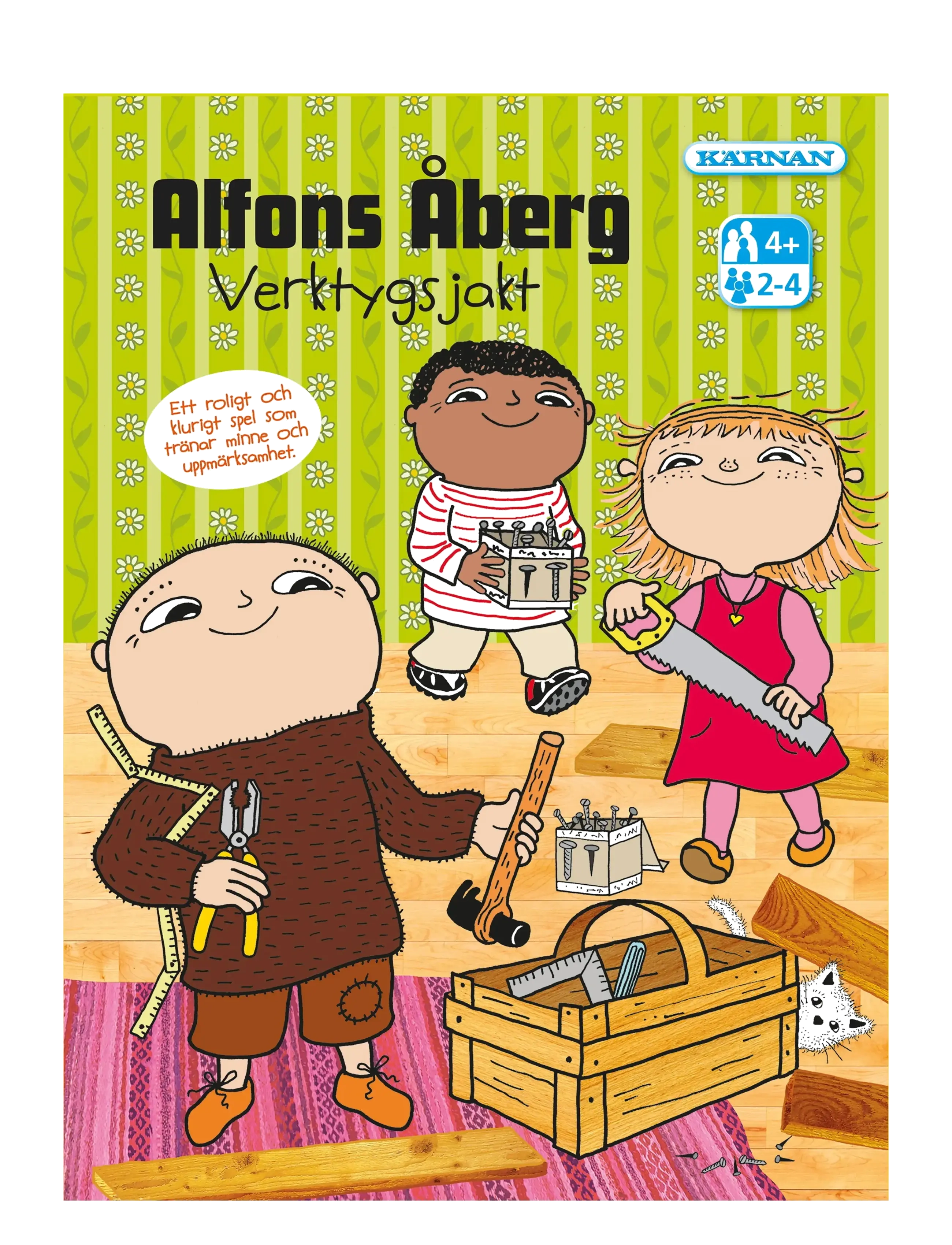 Kärnan BARNSPEL ALFONS ÅBERGS VERKTYGSJAKT - Leksaker - GREEN / green