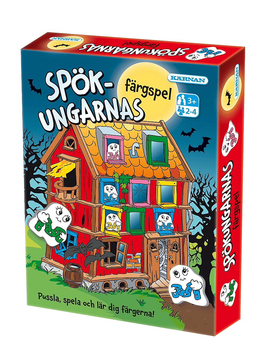 Kärnan - SPEL SPÖKUNGARNAS FÄRGSPEL - brädspel - multi - 0
