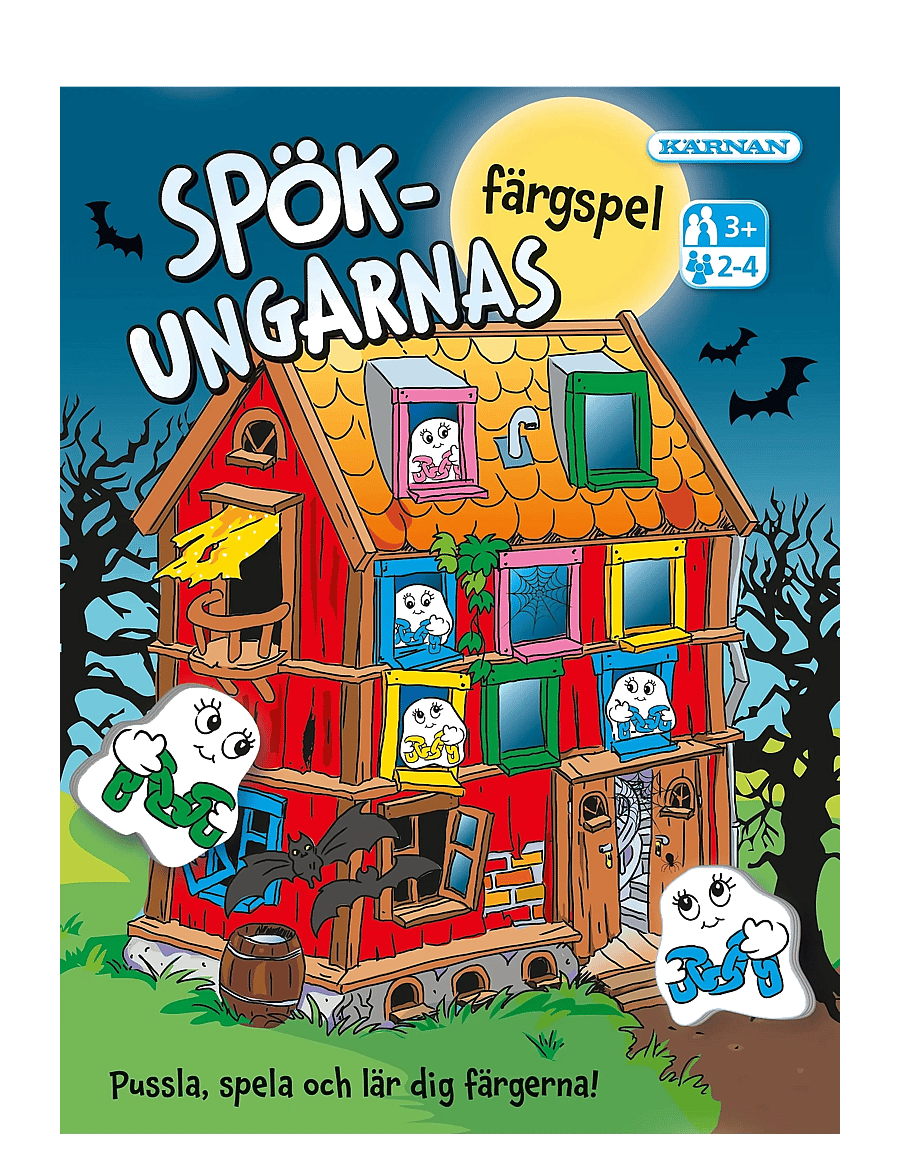 Kärnan - SPEL SPÖKUNGARNAS FÄRGSPEL - brädspel - multi - 1