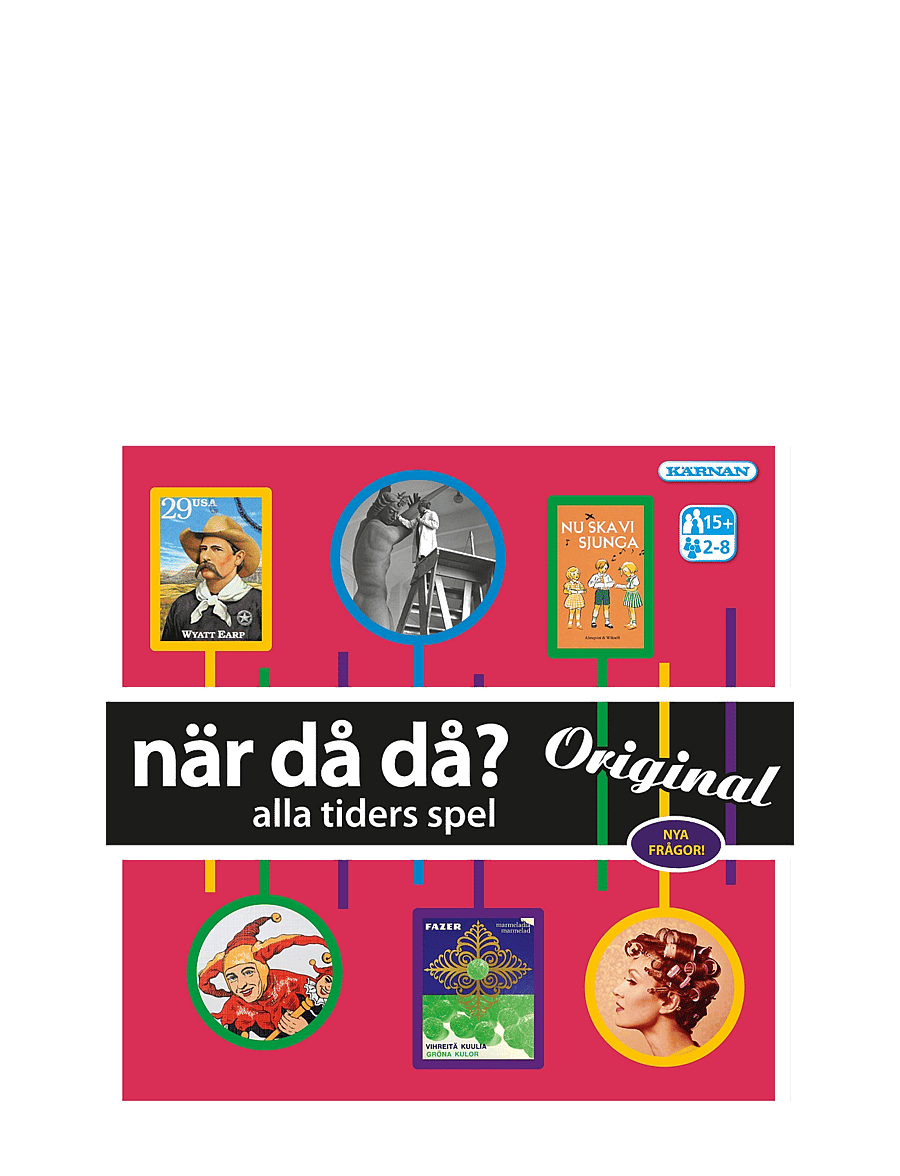 Kärnan - SPEL NÄR DÅ DÅ? ORIGINAL - brädspel - multi - 0