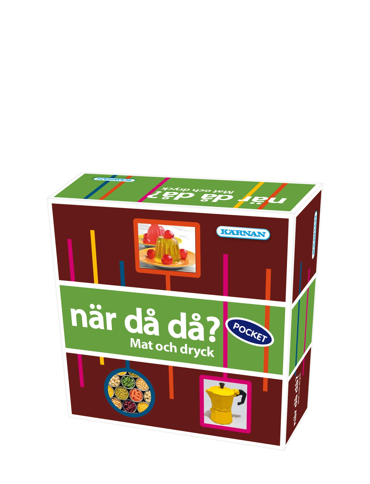 Kärnan - SPEL NÄR DÅ DÅ? POCKET - MAT OCH DRYCK - multi - 1