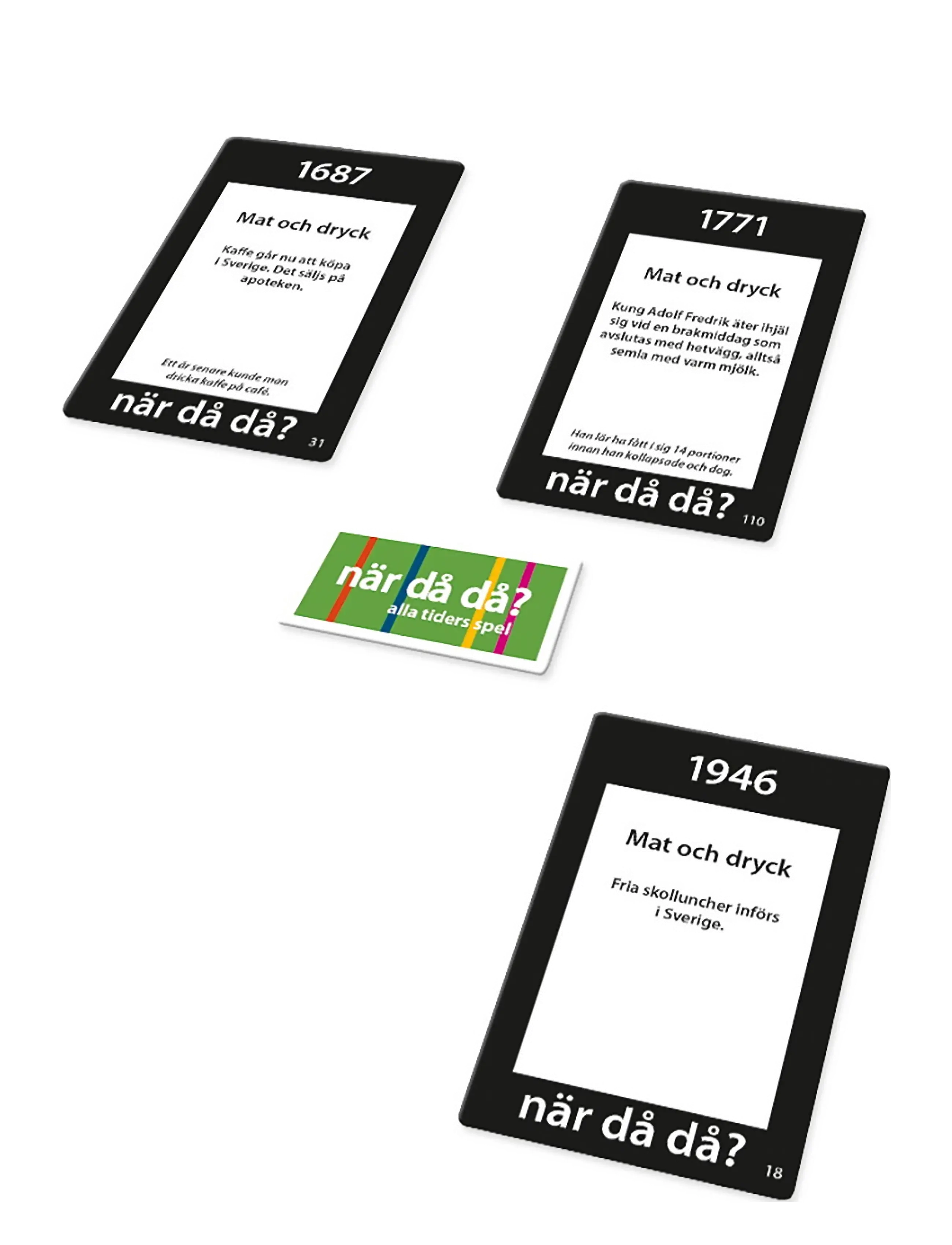 Kärnan - SPEL NÄR DÅ DÅ? POCKET - MAT OCH DRYCK - multi - 2