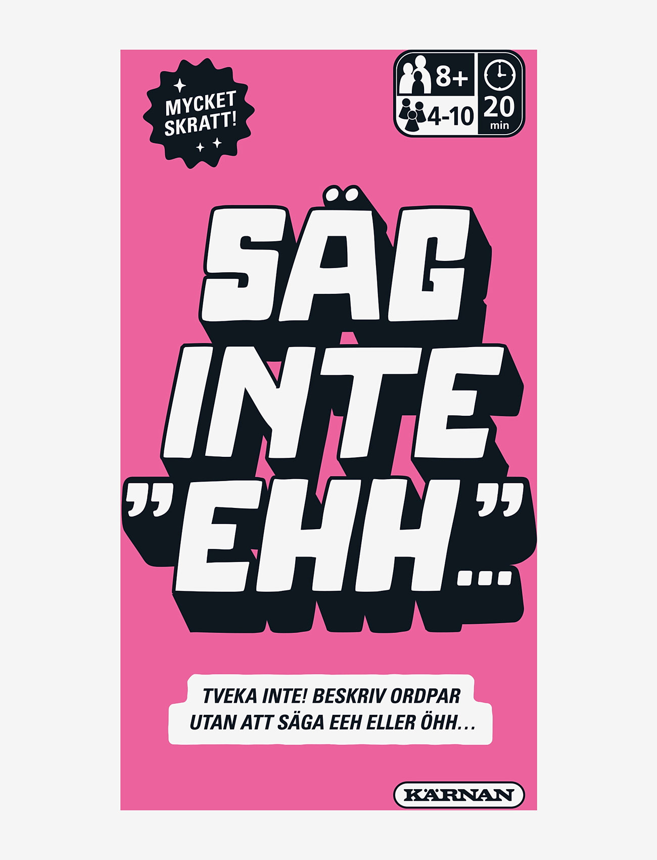 Kärnan - SÄG INTE EHH - brädspel - multi - 0