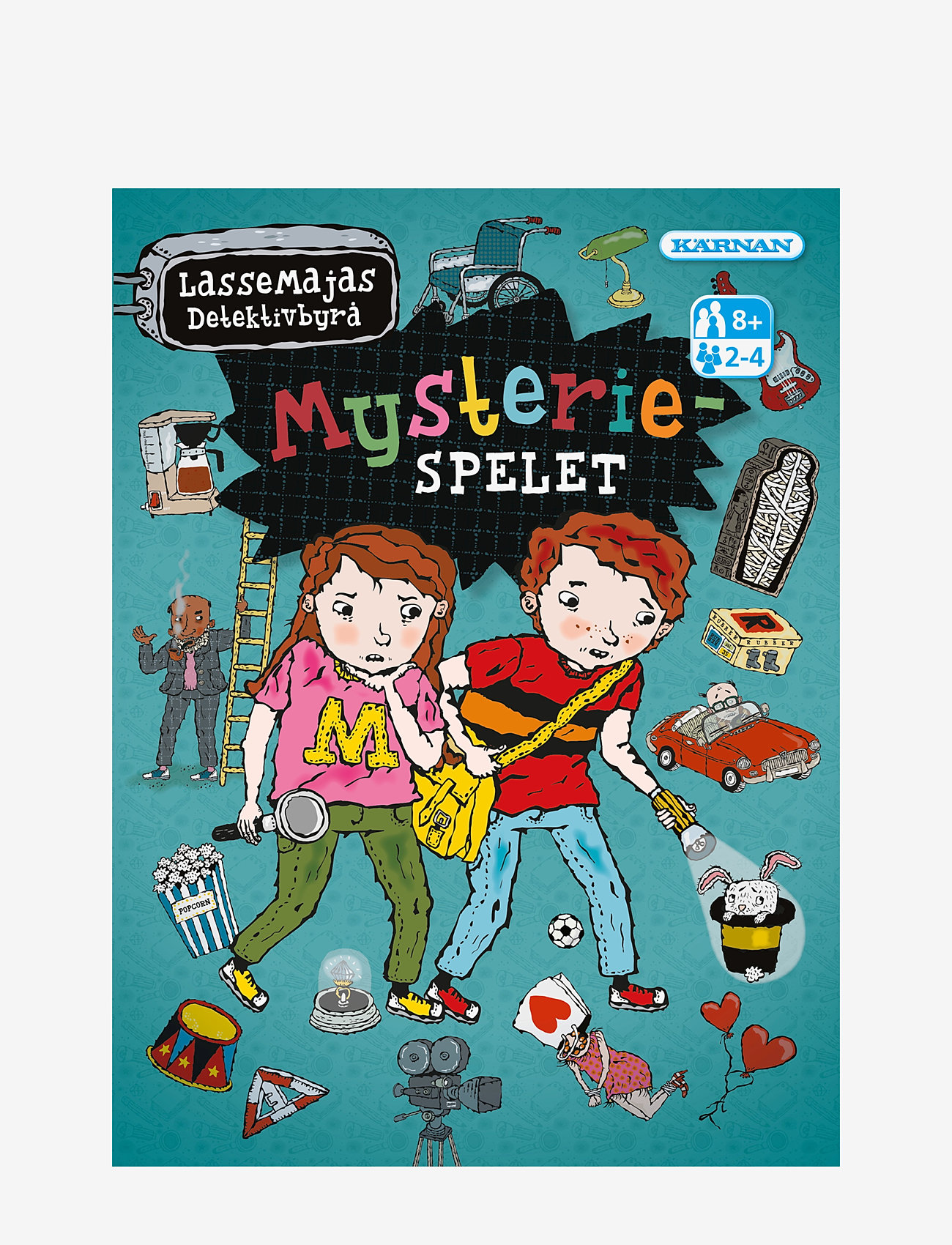 Kärnan - SPEL LASSEMAJA MYSTERIESPELET - brädspel - multi - 0