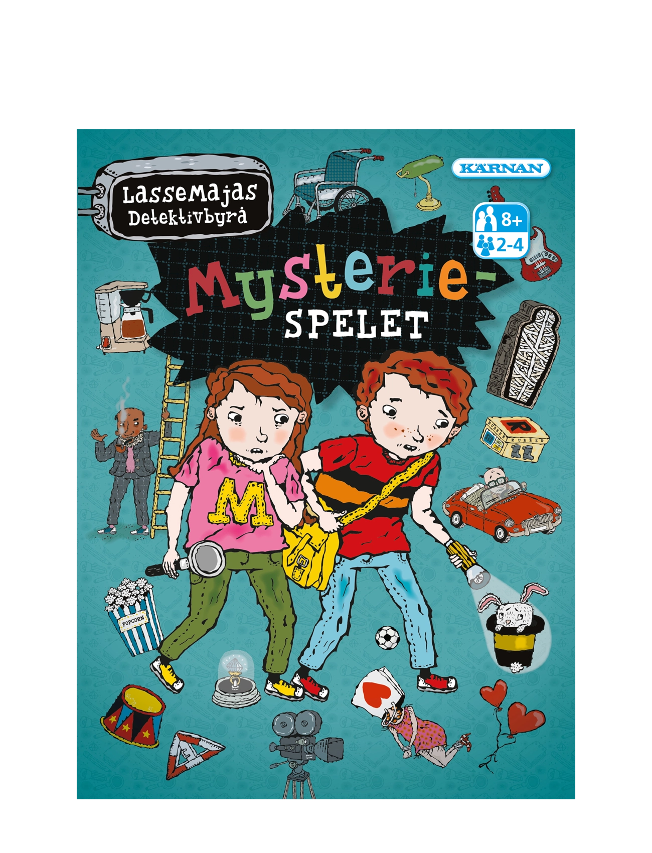 Kärnan SPEL LASSEMAJA MYSTERIESPELET - 4 for 3 - MULTI / multi