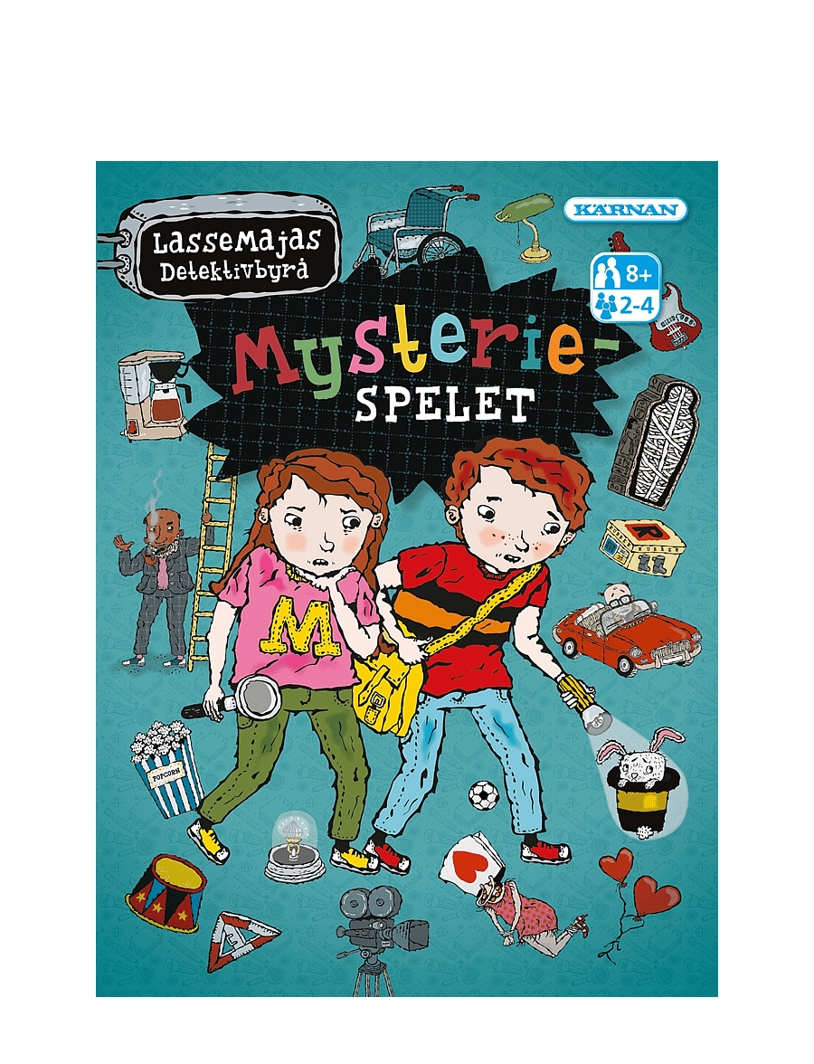 Kärnan - SPEL LASSEMAJA MYSTERIESPELET - borðspil - multi - 0