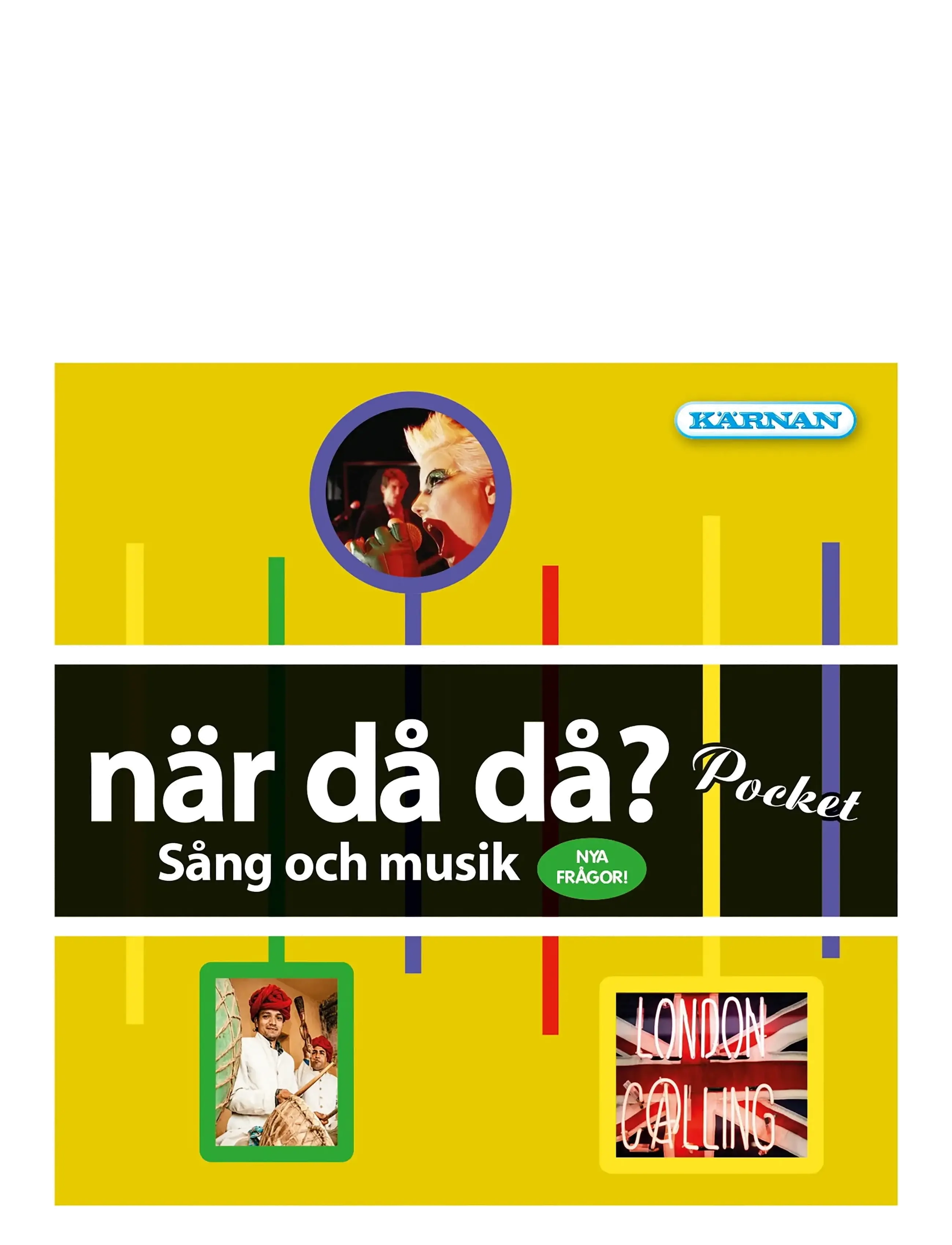 Kärnan SPEL NÄR DÅ DÅ? - POCKET SÅNG OCH MUSIK 2 - 4 for 3 - YELLOW / yellow