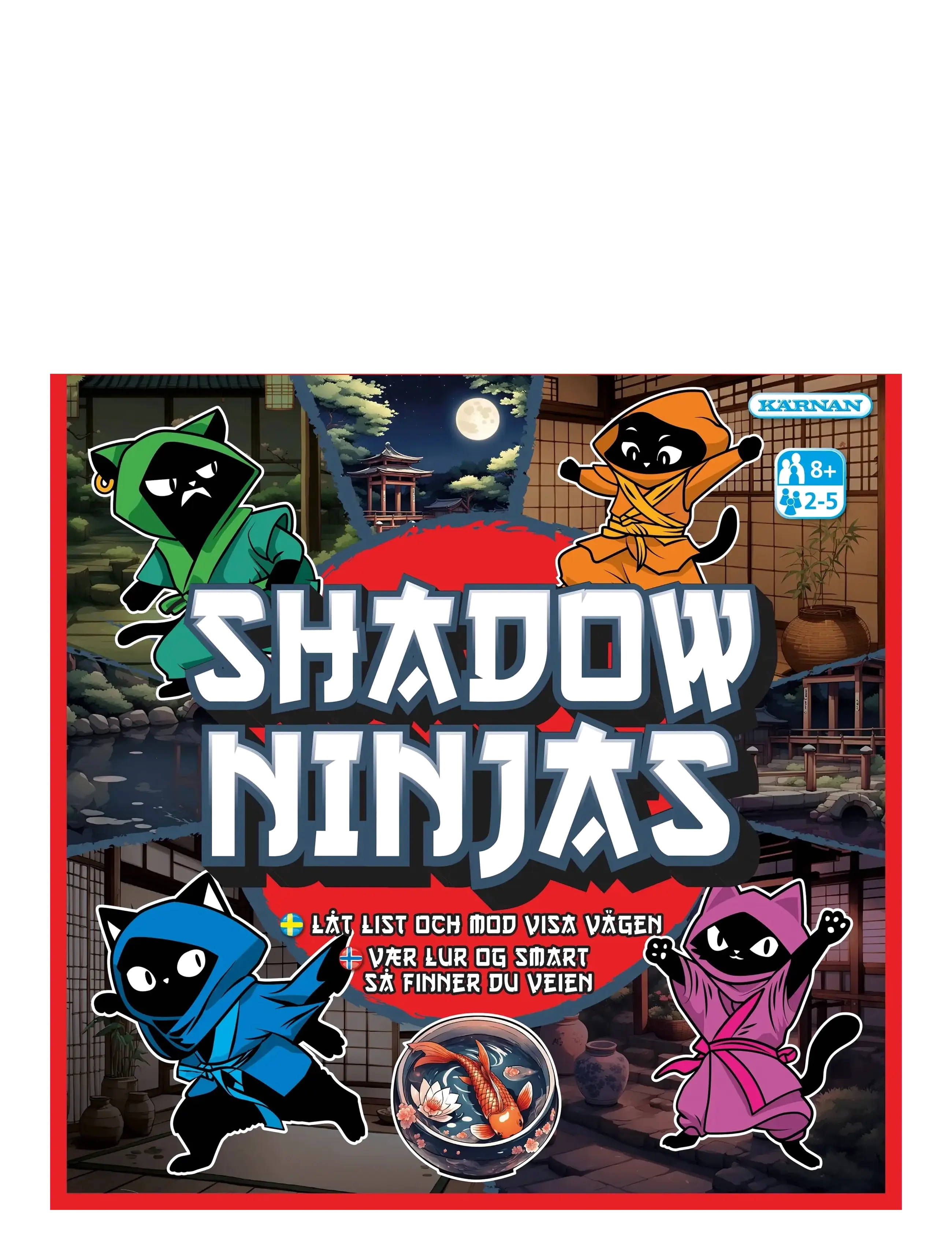 Kärnan SPEL SHADOW NINJAS - Leksaker - MULTI / green