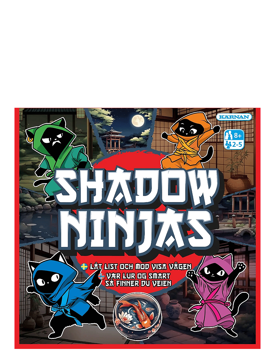 Kärnan - SPEL SHADOW NINJAS - board games - multi - 0