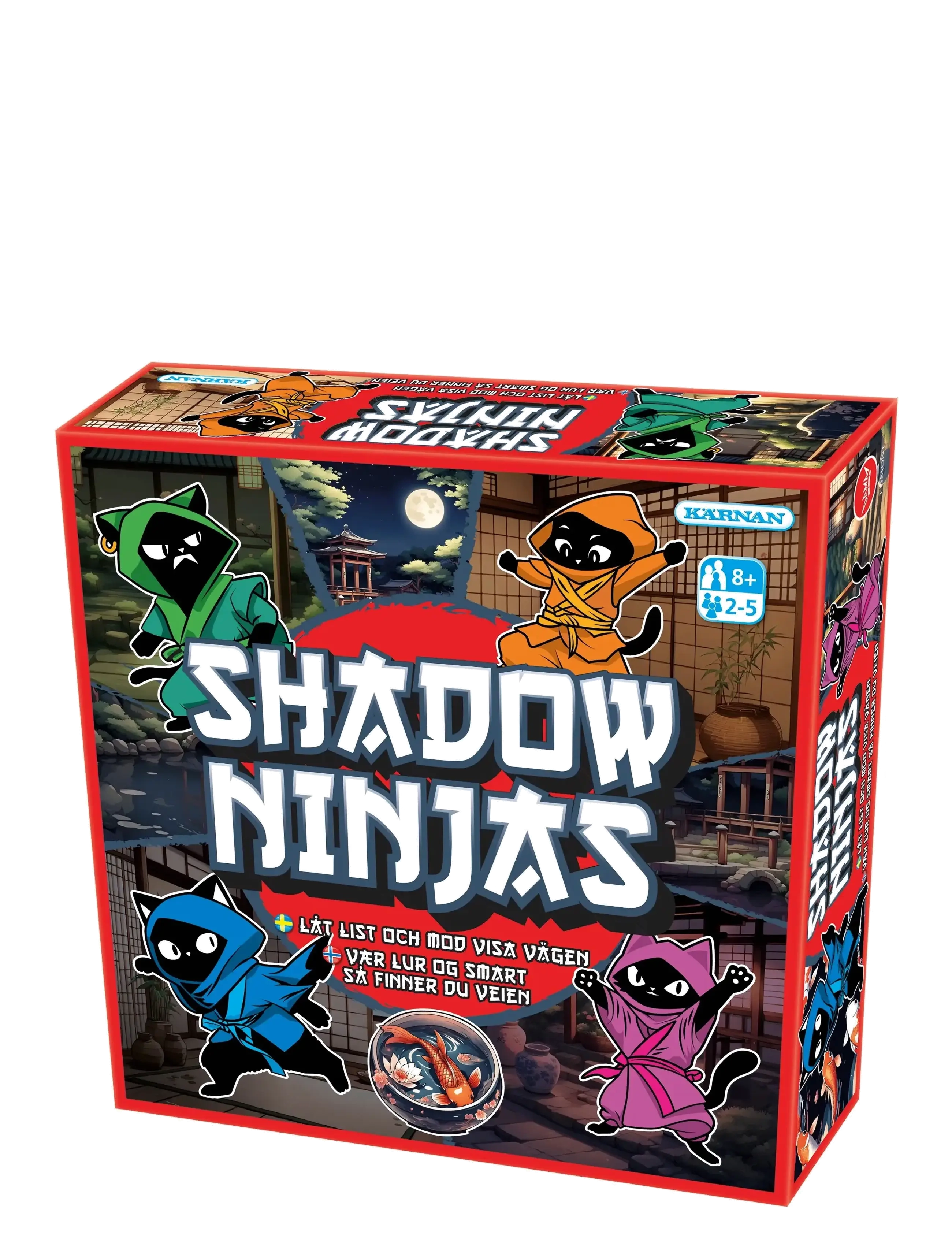 Kärnan - SPEL SHADOW NINJAS - board games - multi - 1