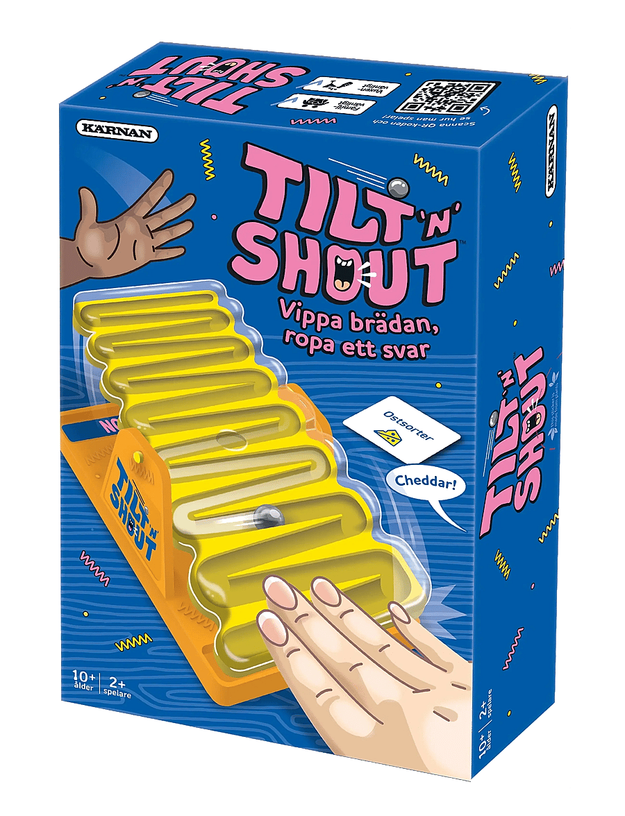 Kärnan - SPEL TILT N SHOUT - borðspil - multi - 0