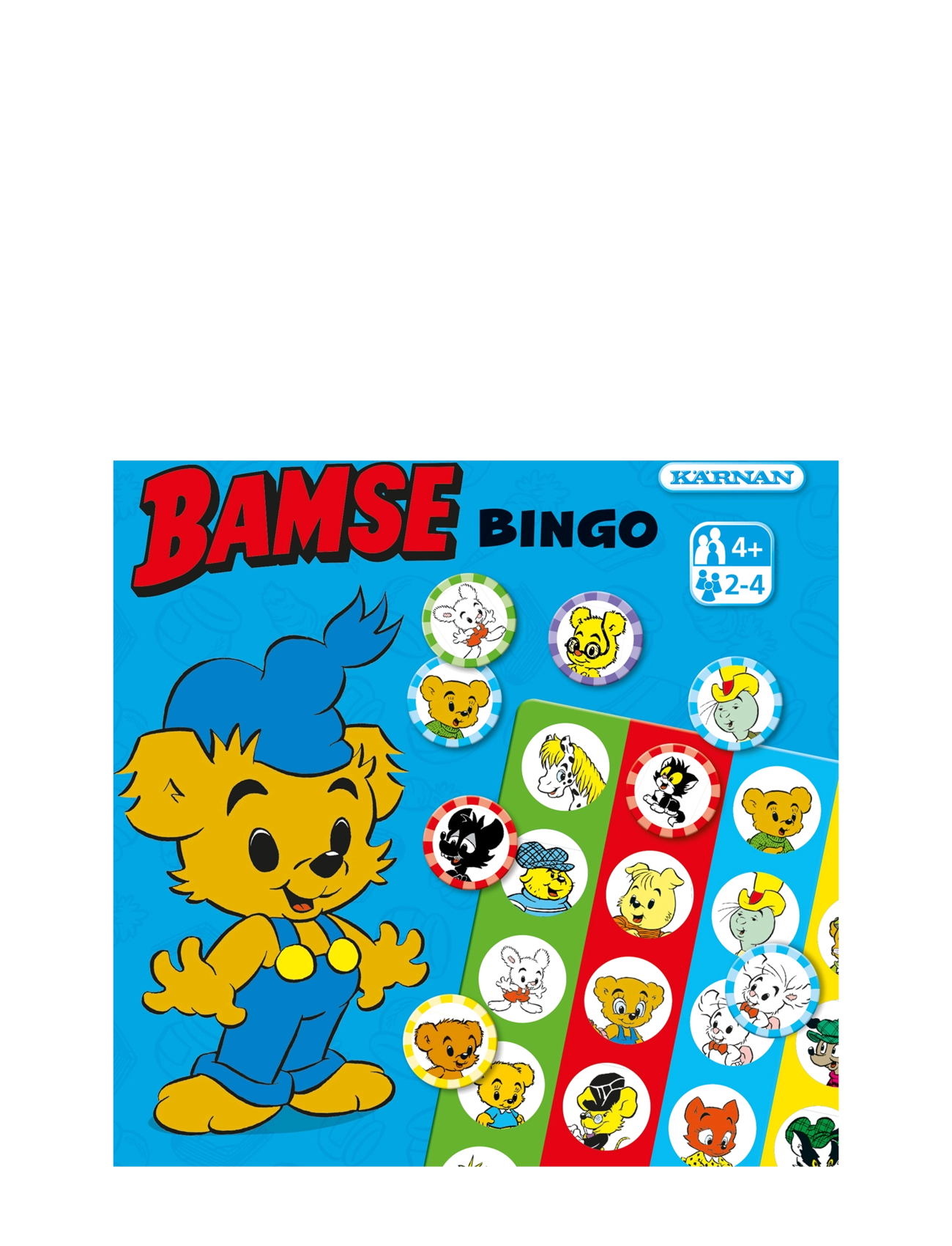 Kärnan BINGO BAMSE - 4 for 3 - MULTI / multi