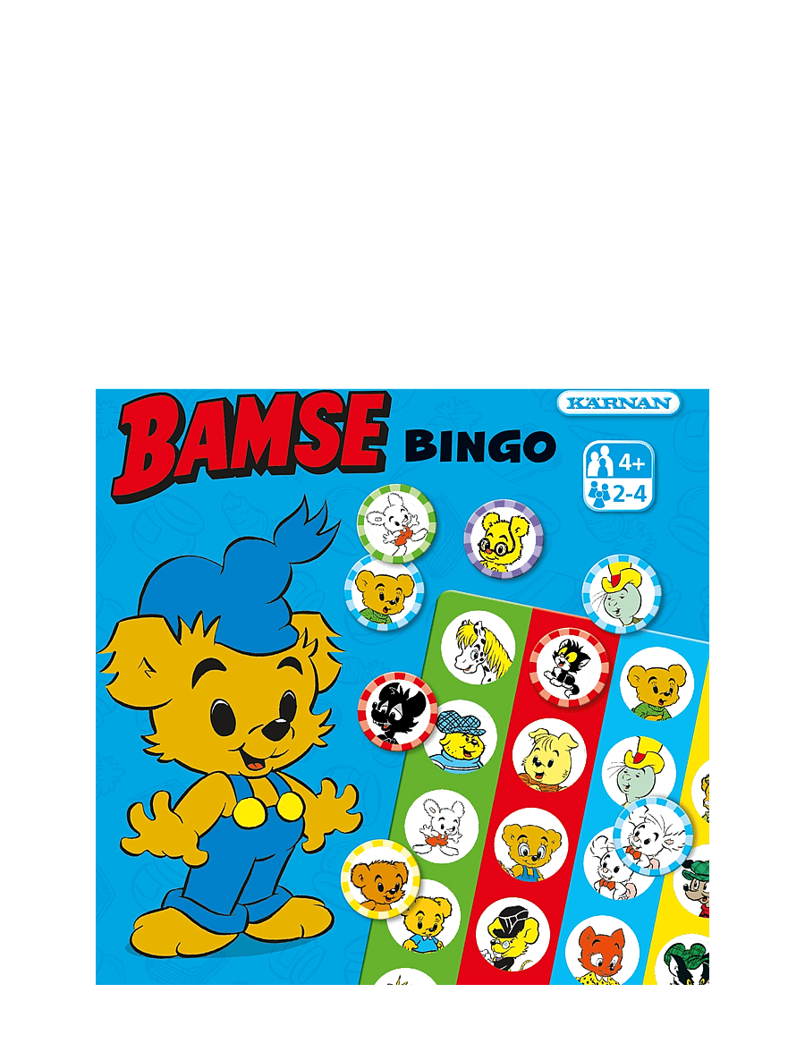 Kärnan - BINGO BAMSE - brädspel - multi - 0
