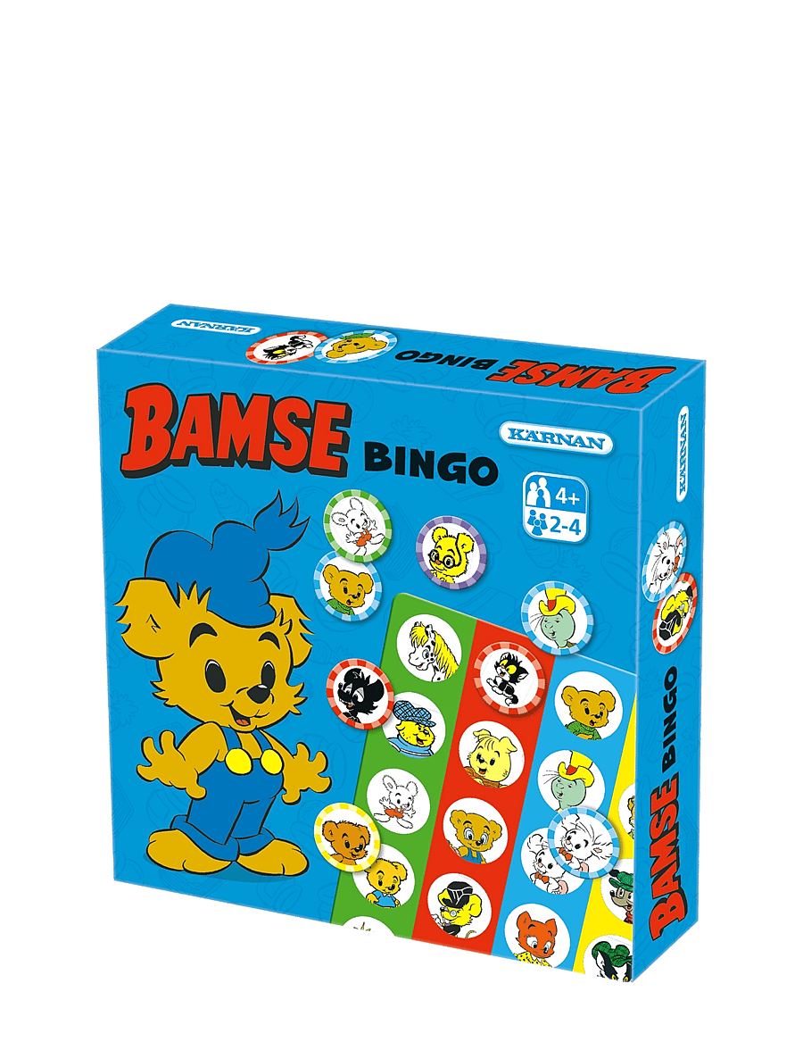 Kärnan - BINGO BAMSE - brädspel - multi - 1