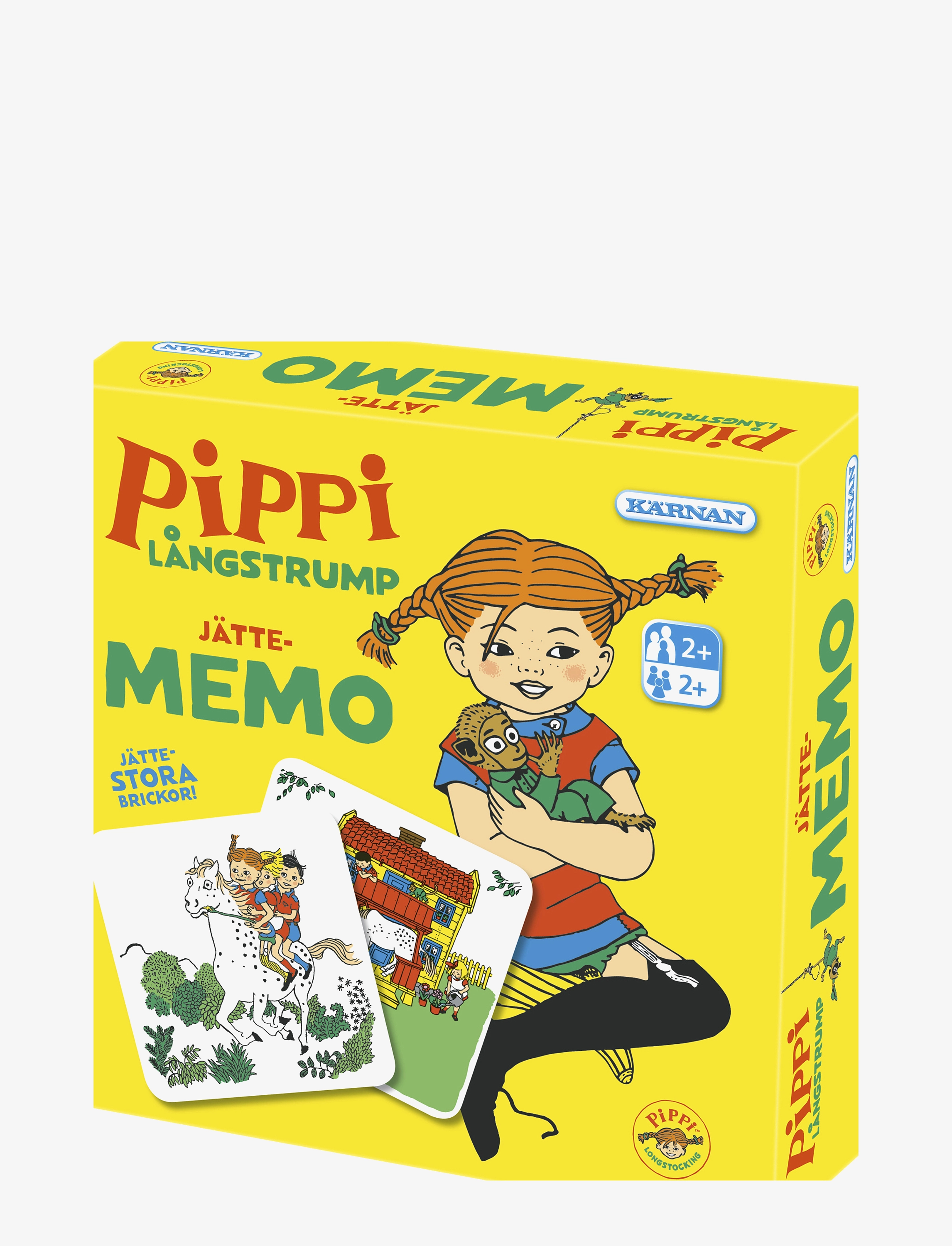 Kärnan - JÄTTEMEMO PIPPI LÅNGSTRUMP - yellow - 0