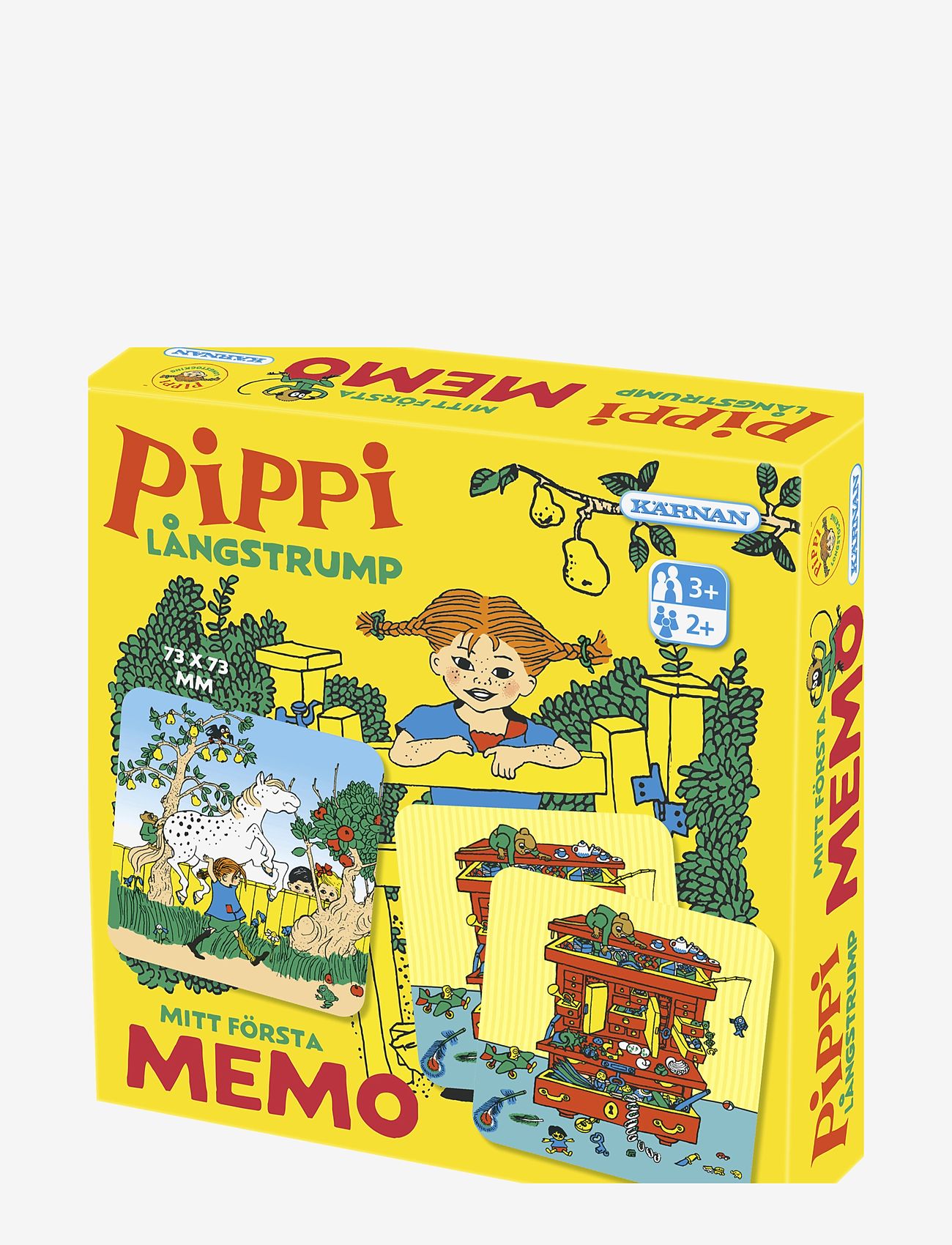 Kärnan - Mitt första memo Pippi Långstrump - memory - yellow - 0