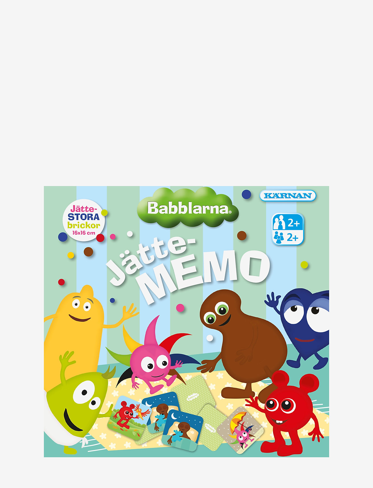 Kärnan - JÄTTEMEMO BABBLARNA - memo - multi - 0
