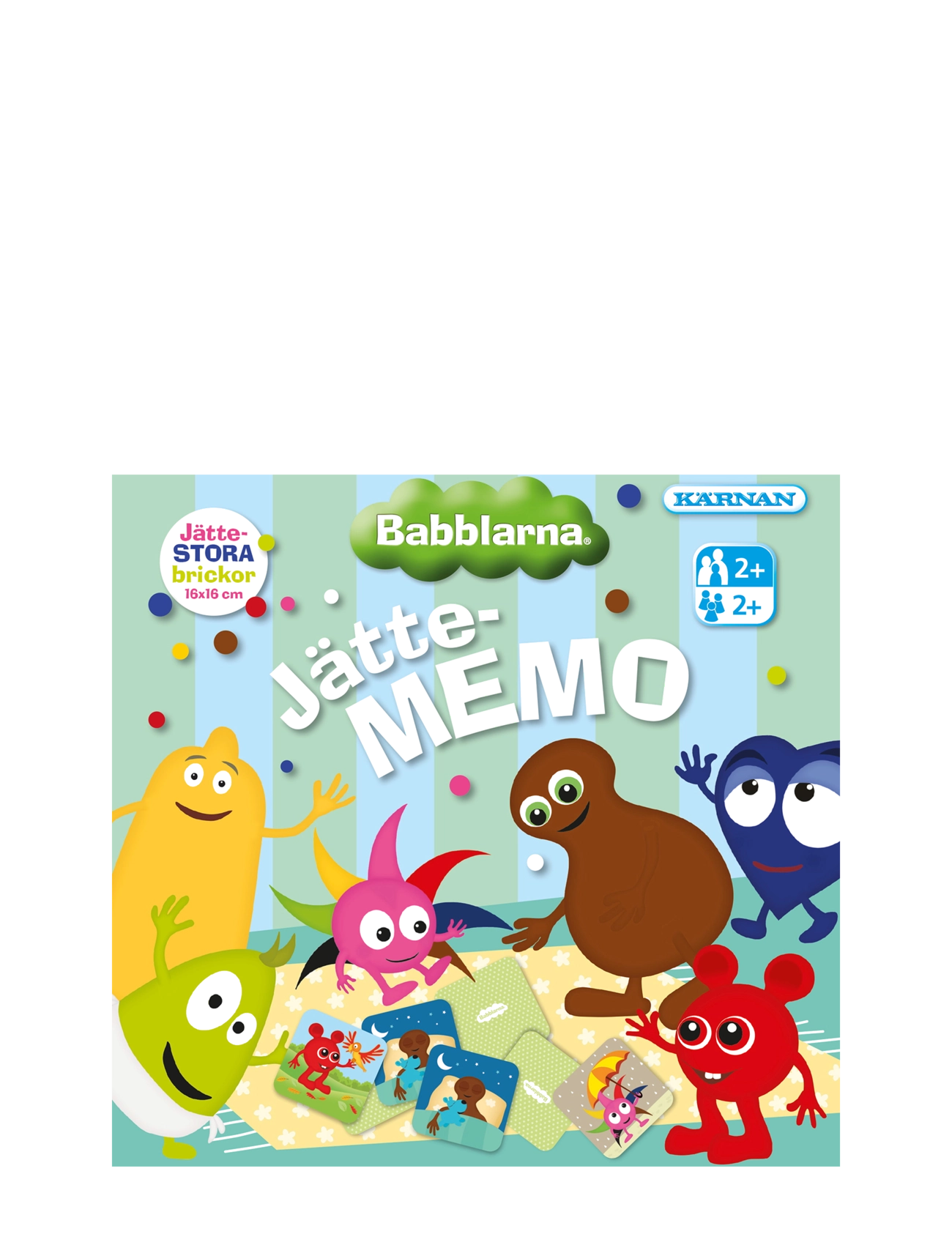 Kärnan JÄTTEMEMO BABBLARNA - 4 for 3 - MULTI / multi