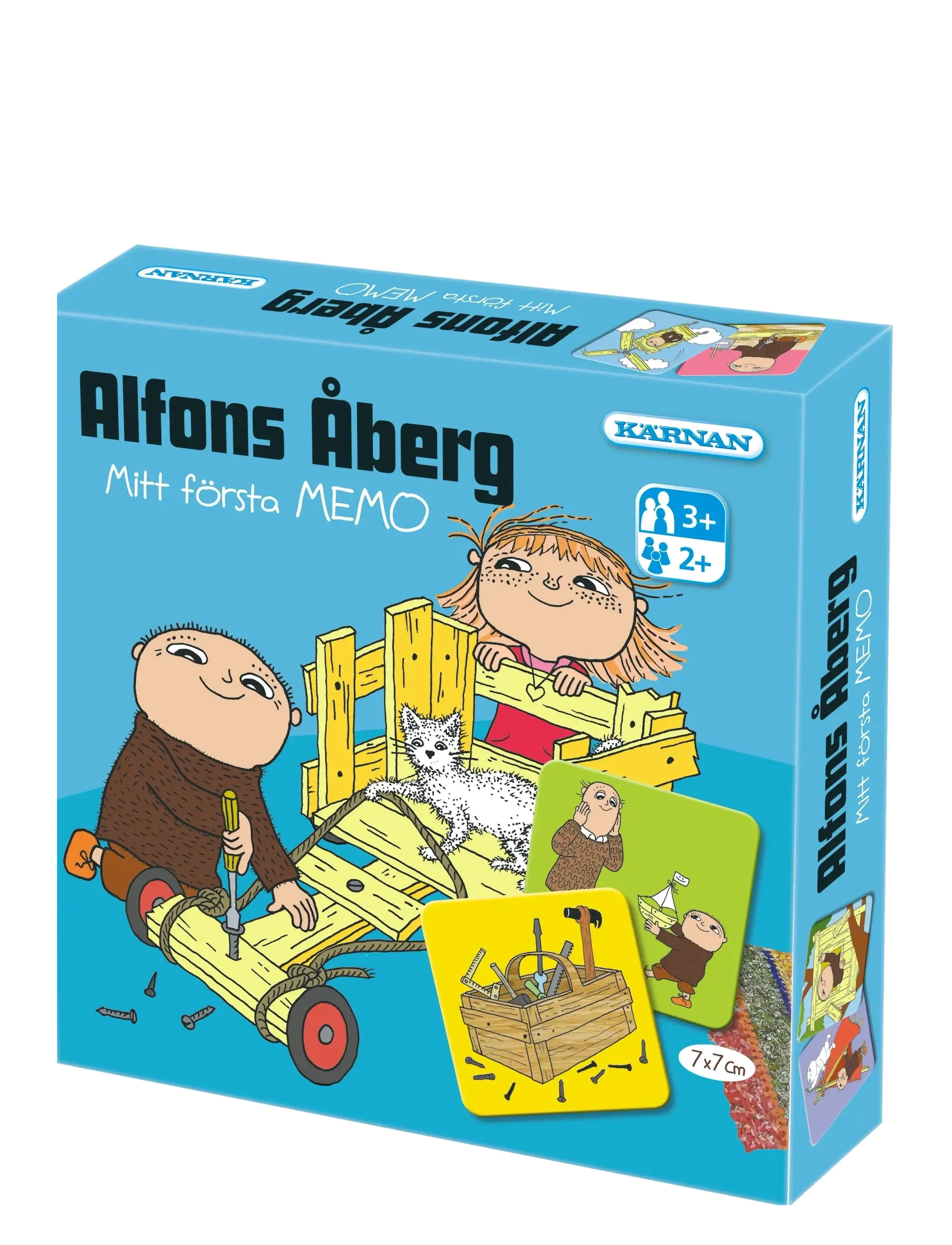 Kärnan - MITT FÖRSTA MEMO ALFONS ÅBERG - memo - blue - 1