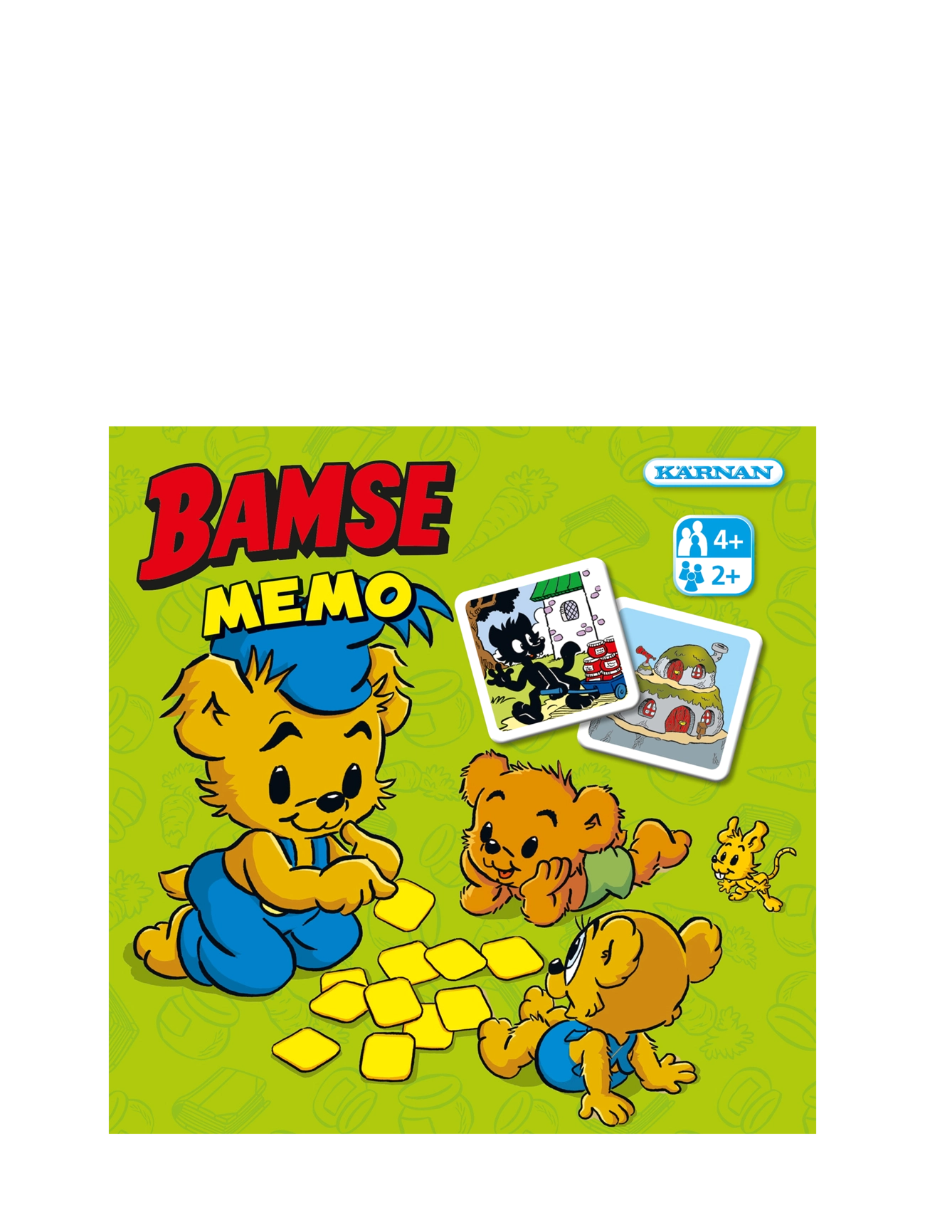 Kärnan MEMO BAMSE - Pussel & Spel - MULTI / multi