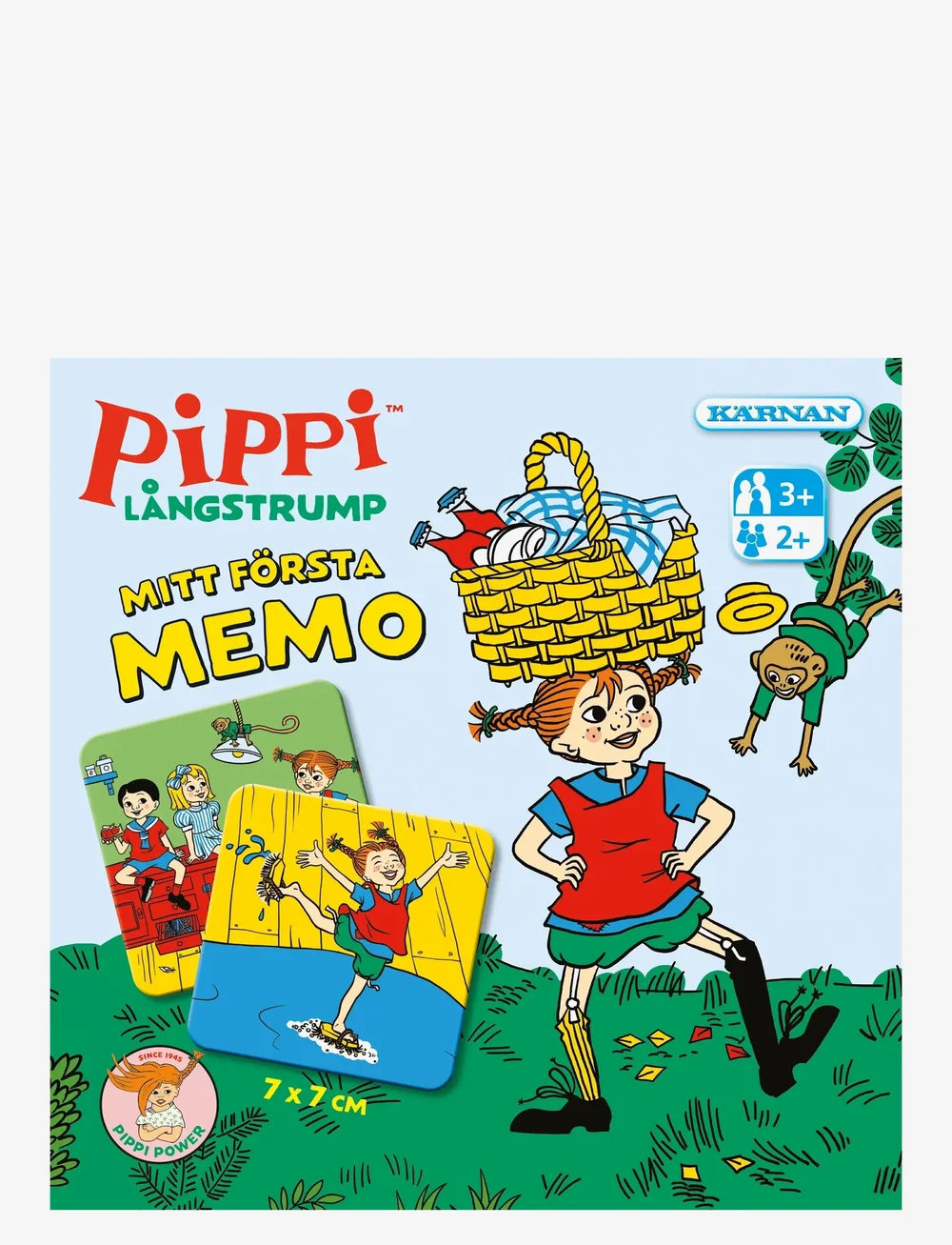 Kärnan - MITT FÖRSTA MEMO PIPPI LÅNGSTRUMP - memo - multi - 0